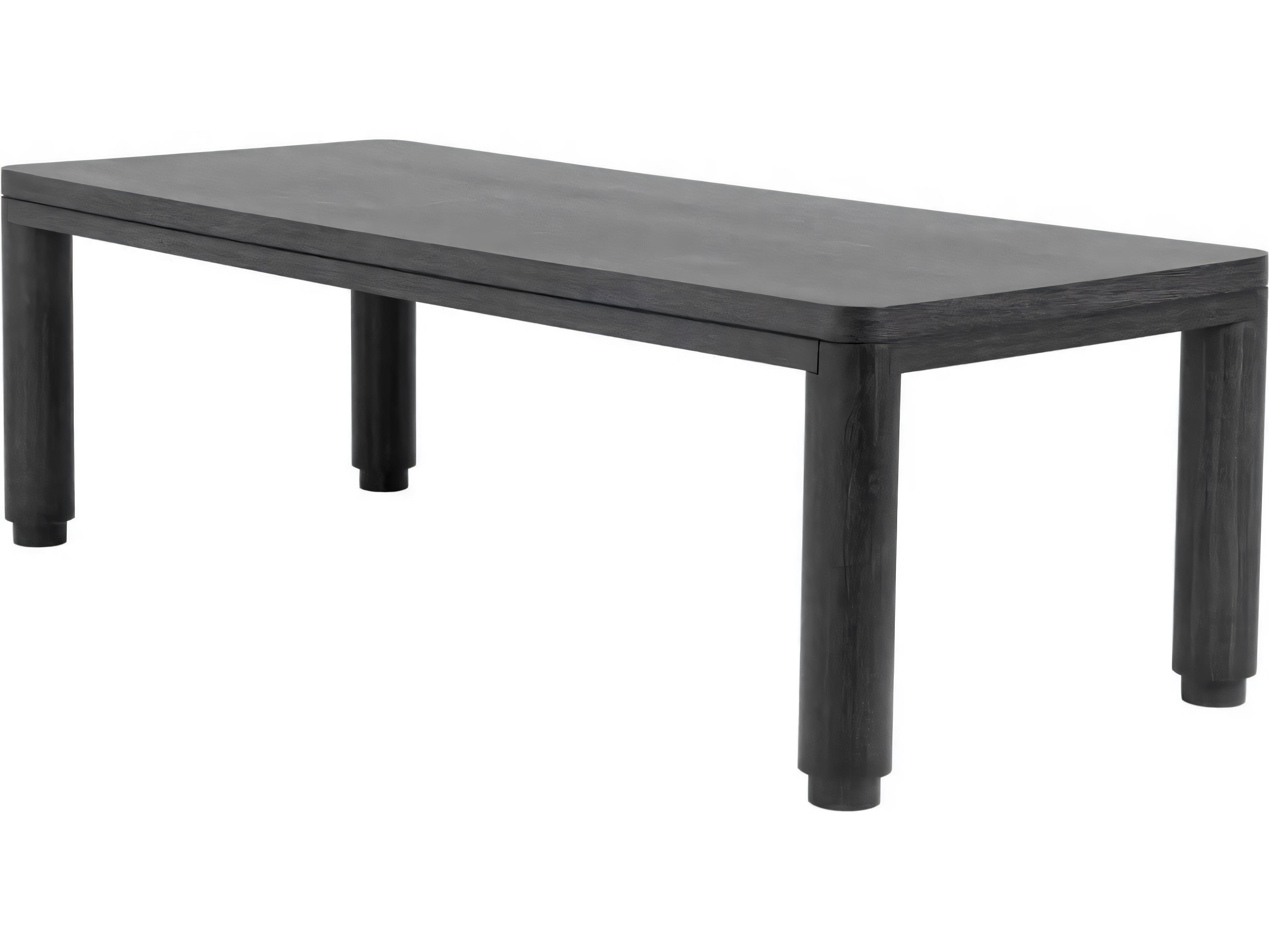 Eichholtz Atelier S Charcoal Grey Oak Veneer Dining Table