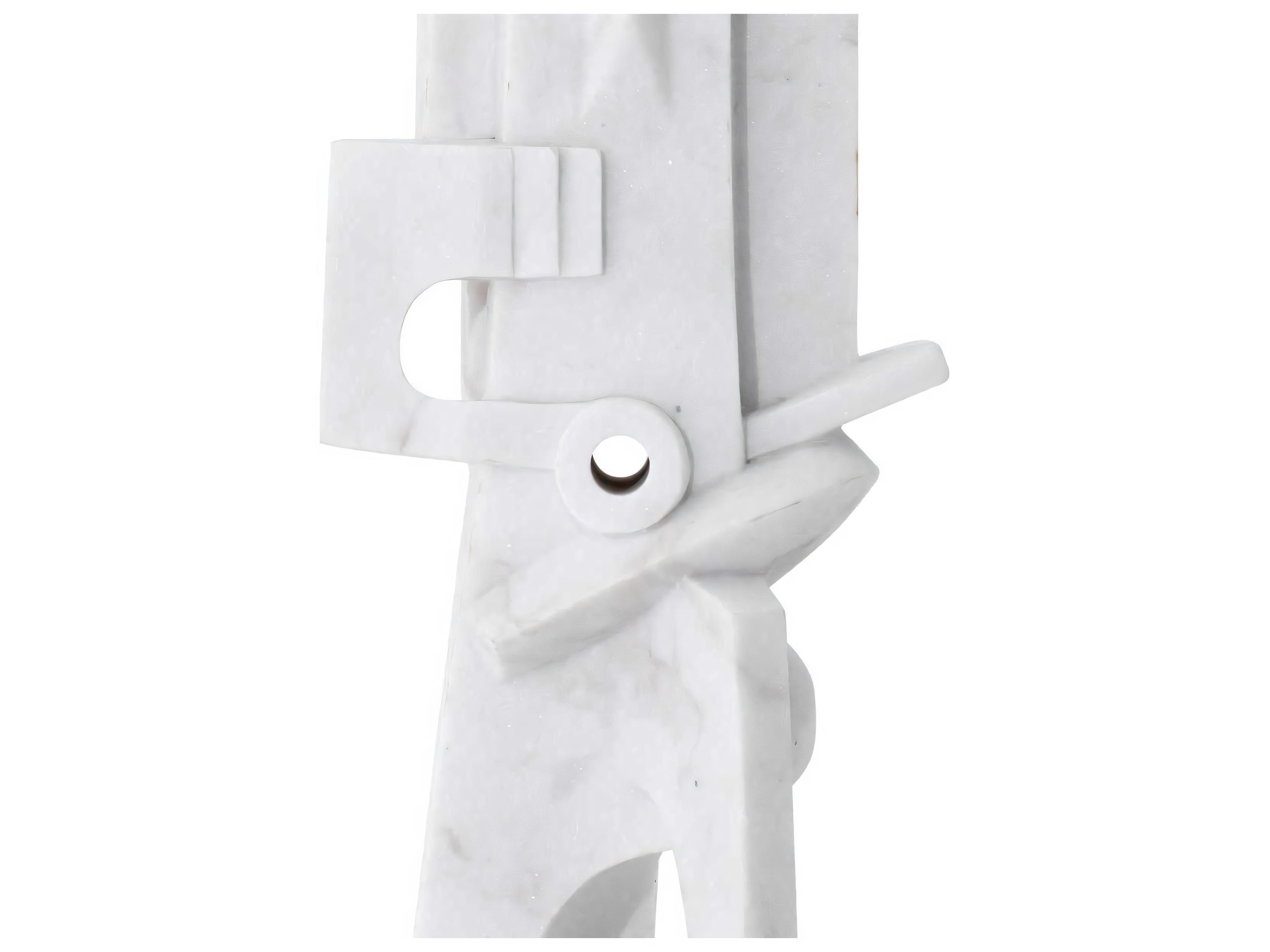 Eichholtz Atticus White Marble Object