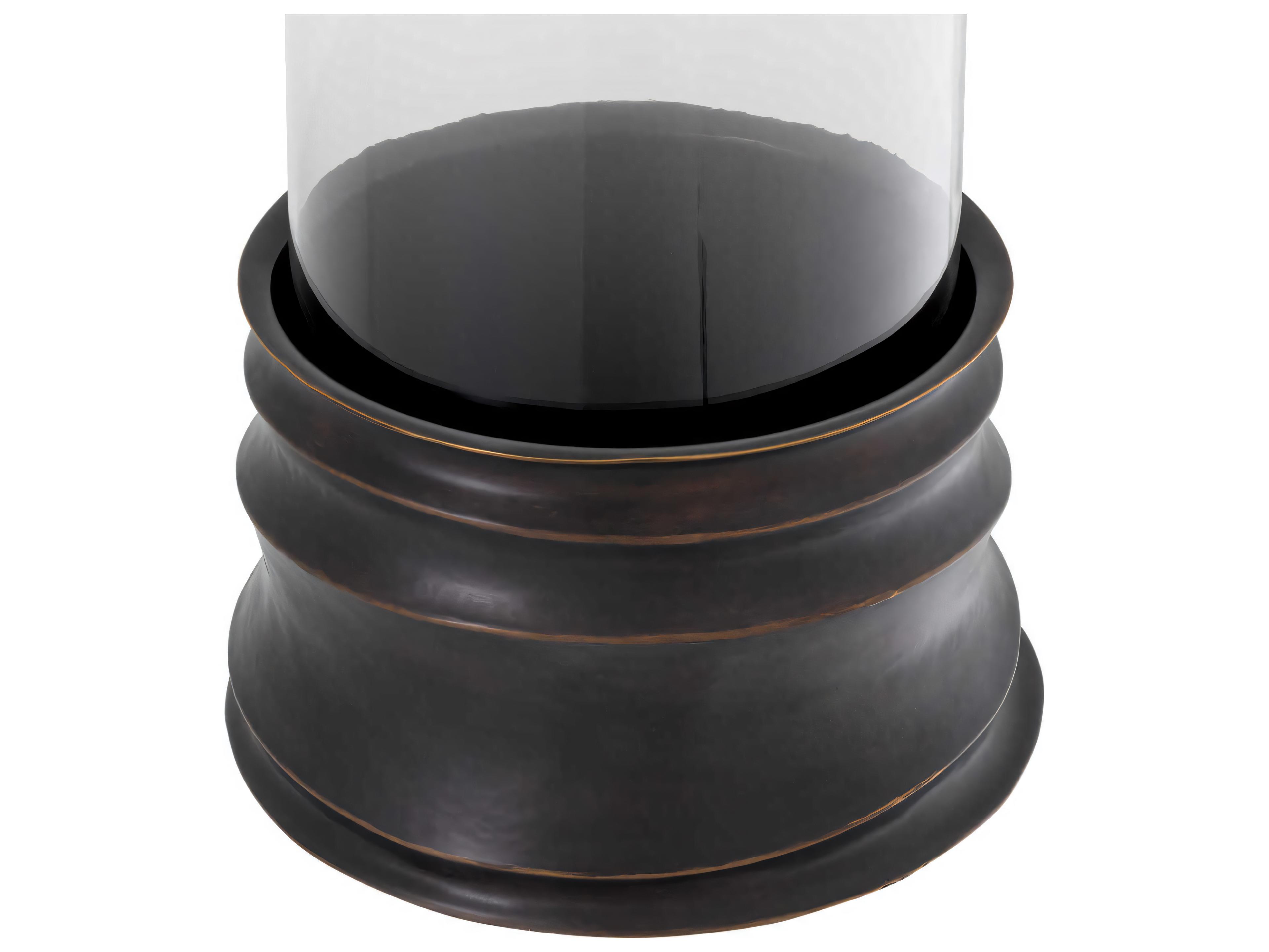 Eichholtz Gilardon Hammered Bronze Highlight Hurricane