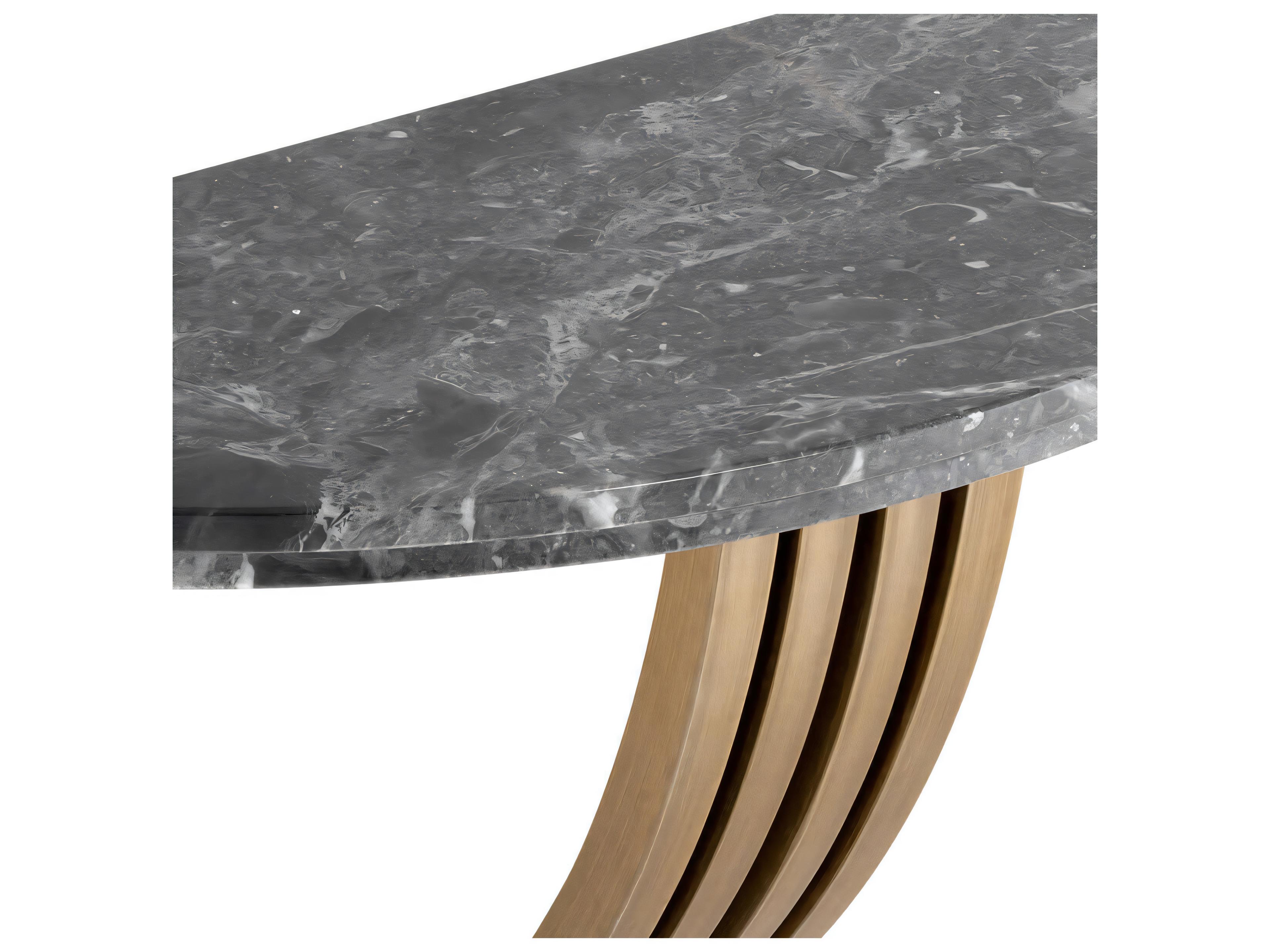 Eichholtz Renaissance Brushed Brass Console Table