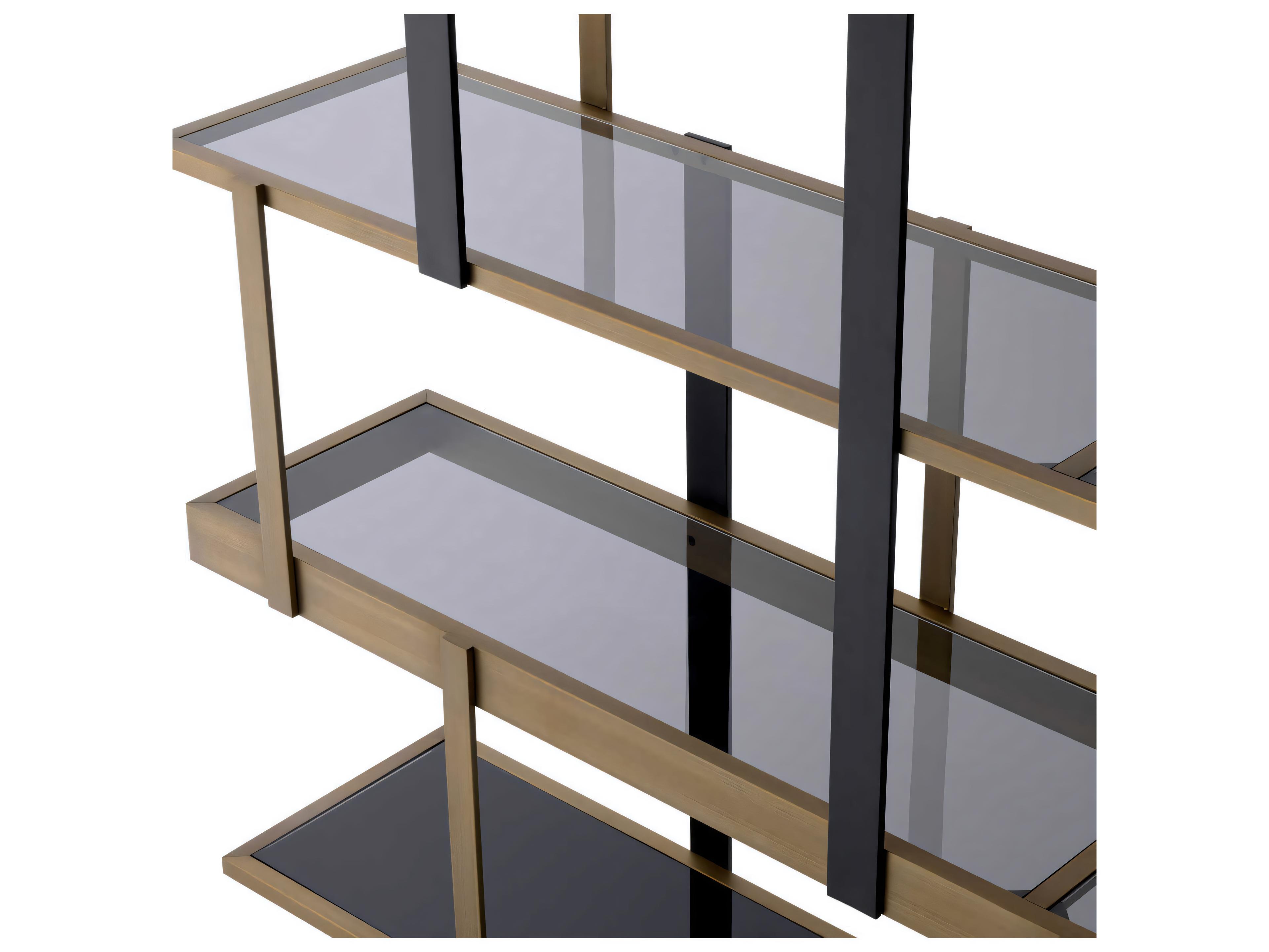 Eichholtz Mercure Brushed Brass Cabinet