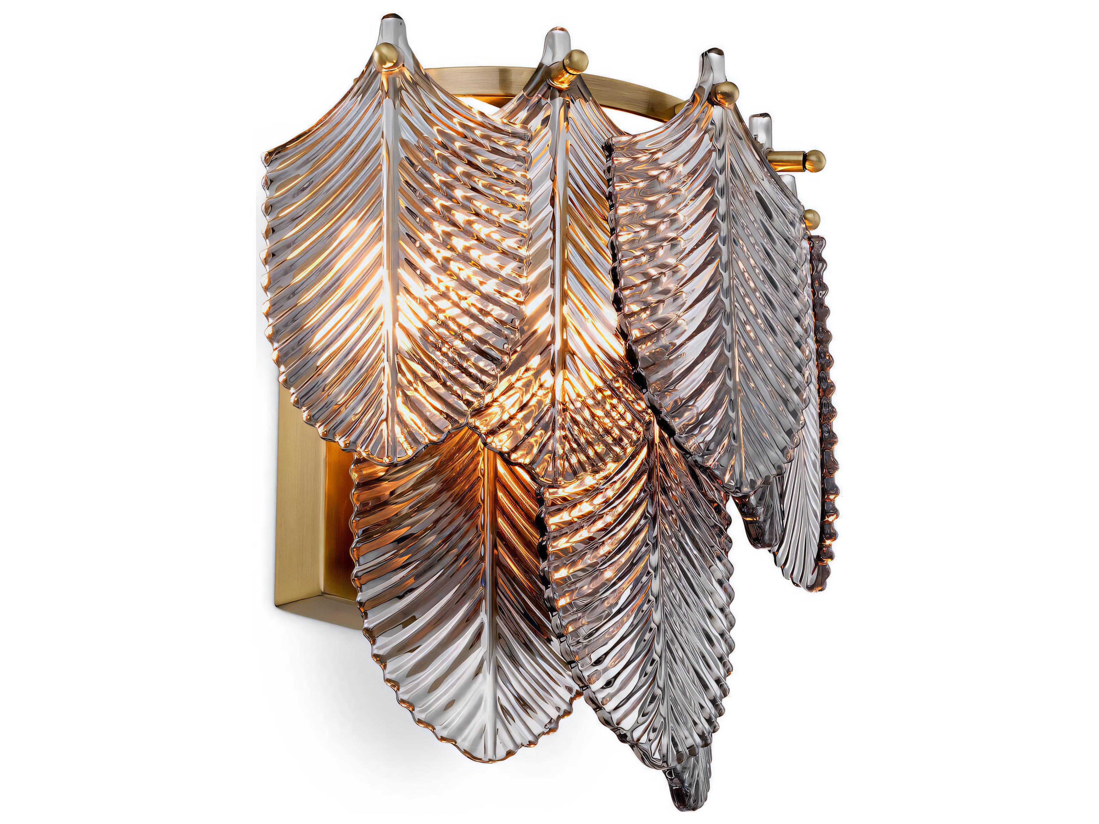 Eichholtz Verbier Light Brushed Brass Wall Lamp