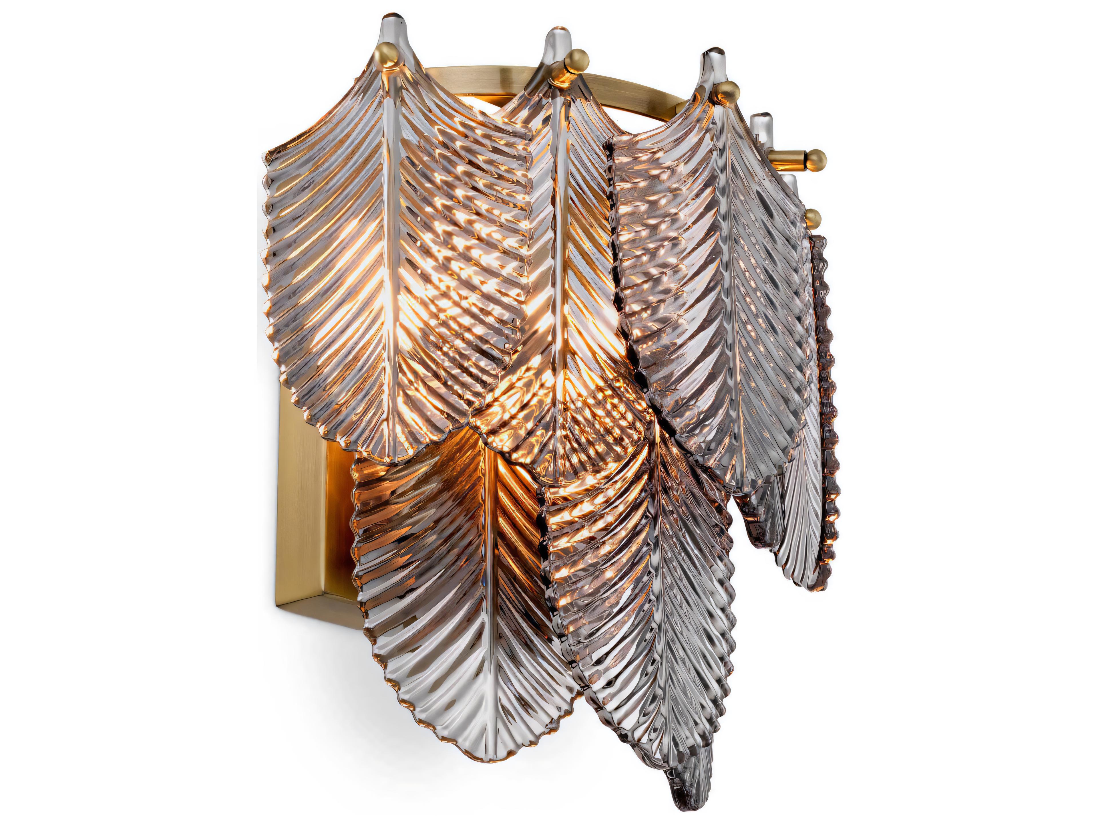 Eichholtz Verbier Light Brushed Brass Wall Lamp