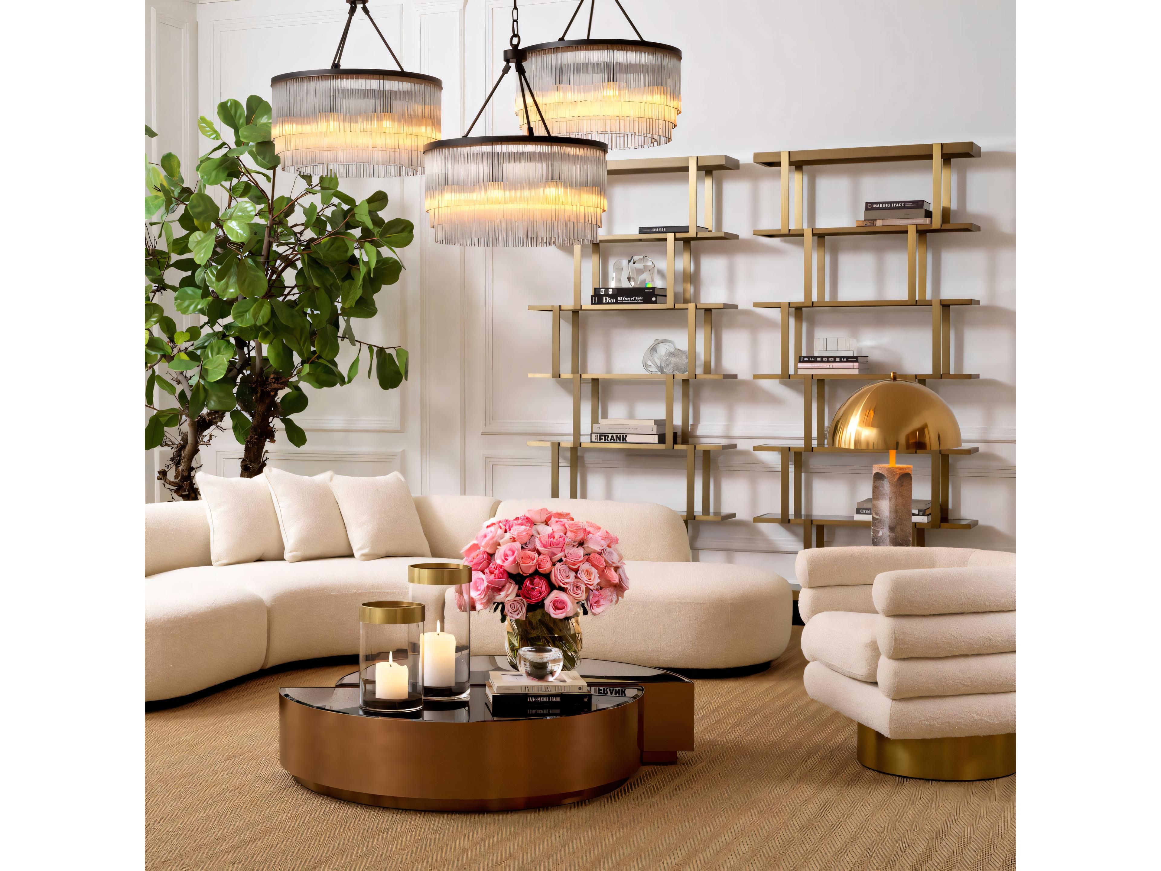 Eichholtz Nesto Brushed Brass Cabinet