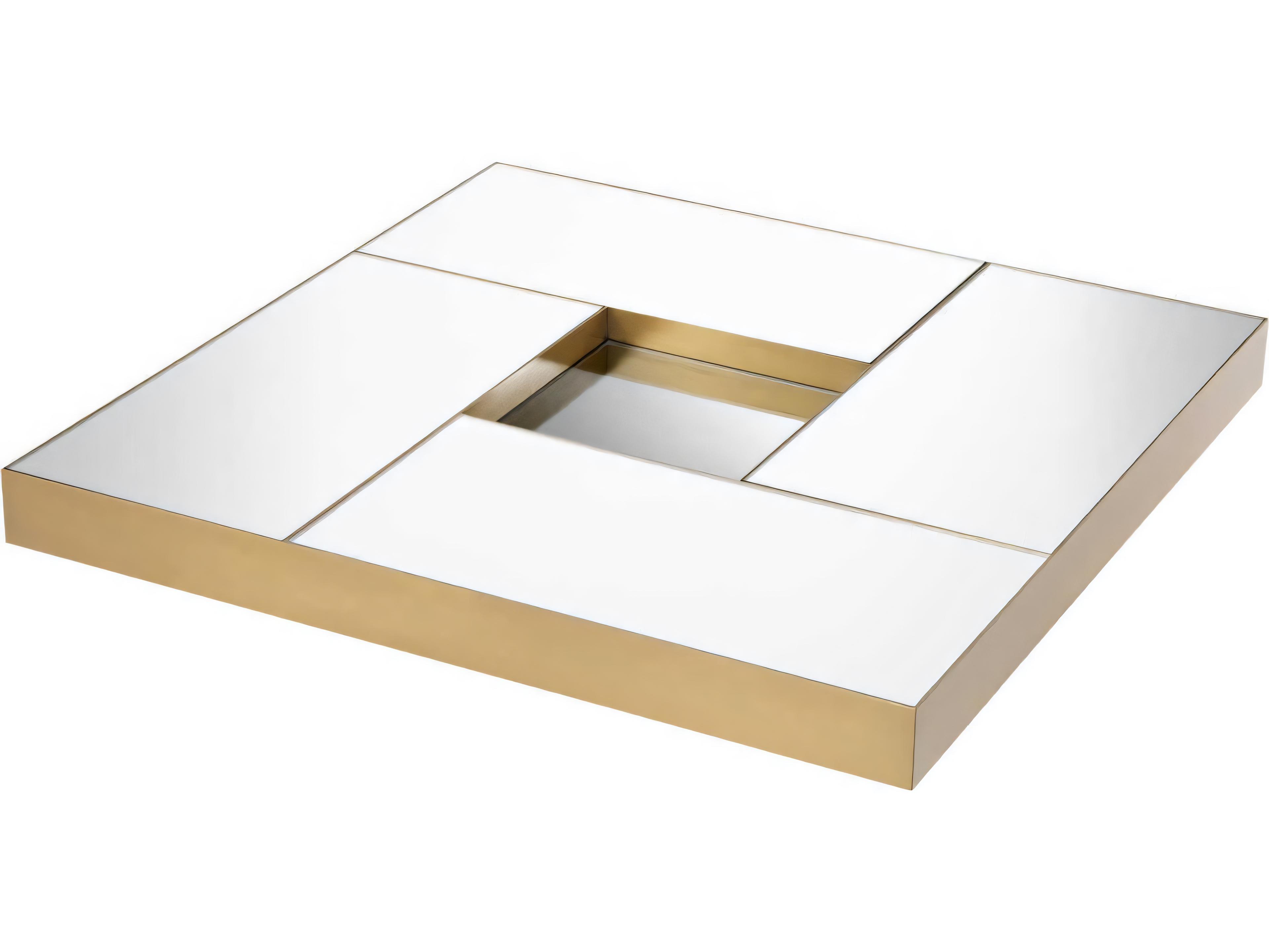 Eichholtz Allure Brushed Brass Coffee Table