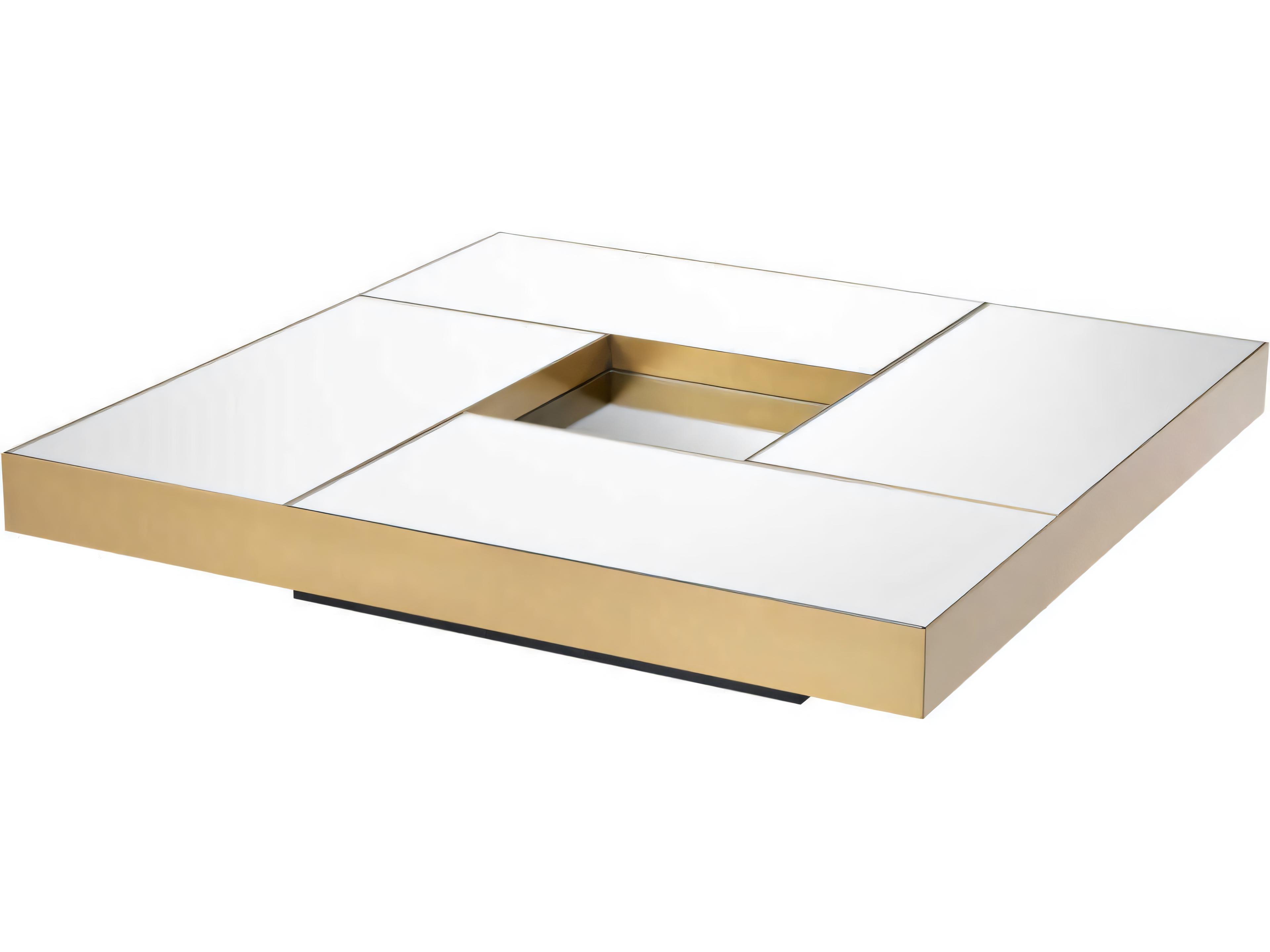 Eichholtz Allure Brushed Brass Coffee Table