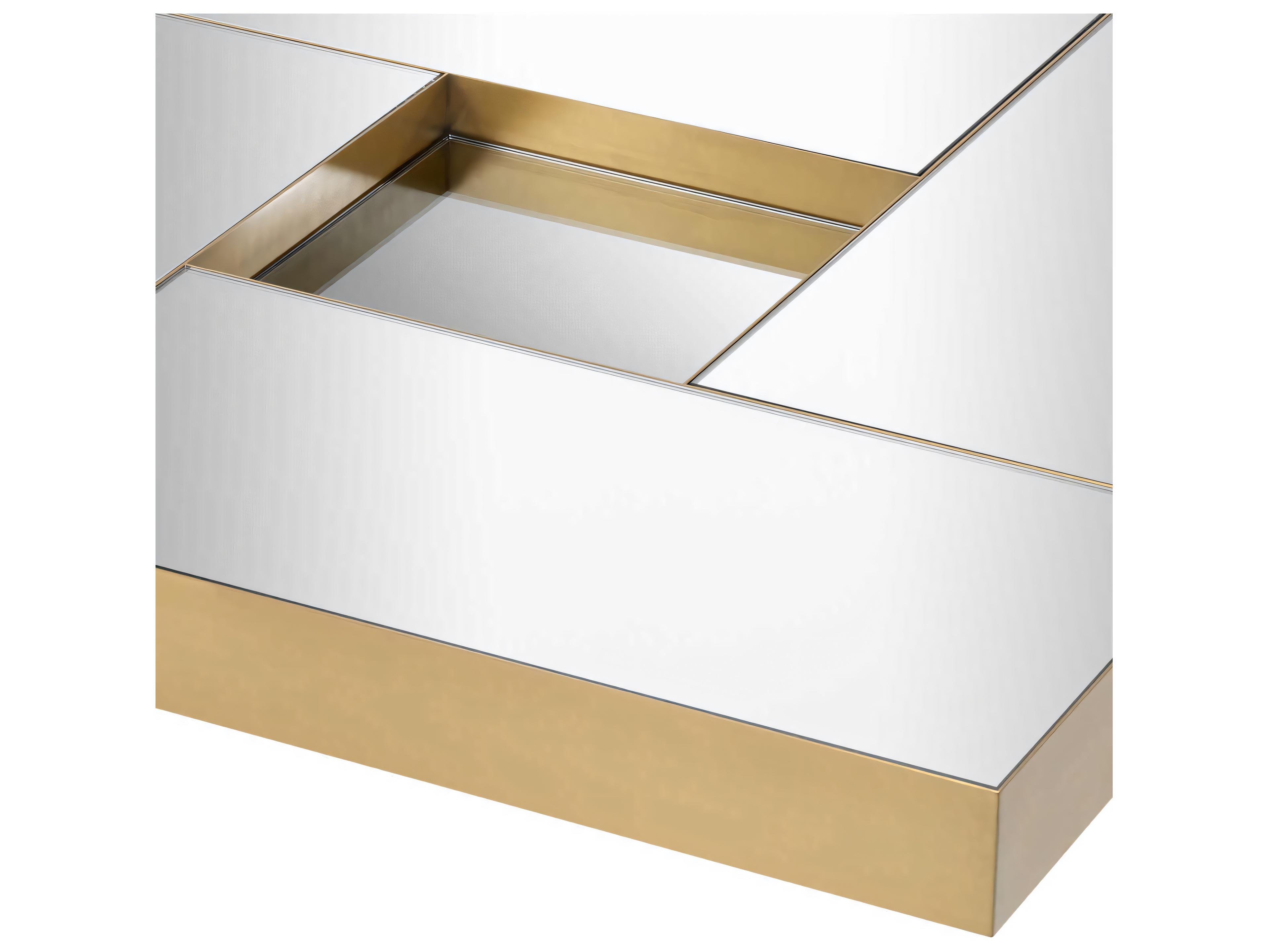 Eichholtz Allure Brushed Brass Coffee Table