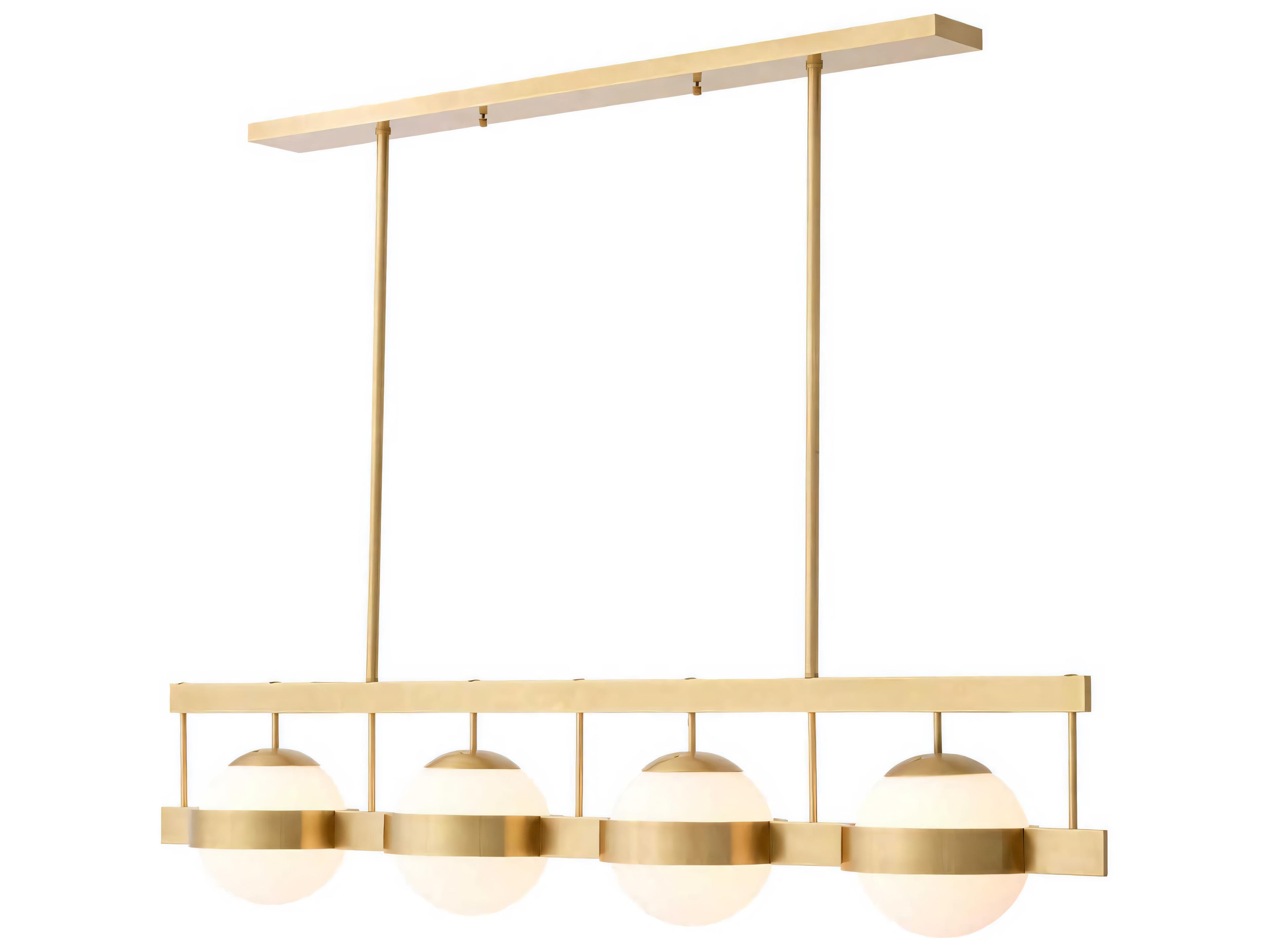 Eichholtz Biba Antique Brass Chandelier