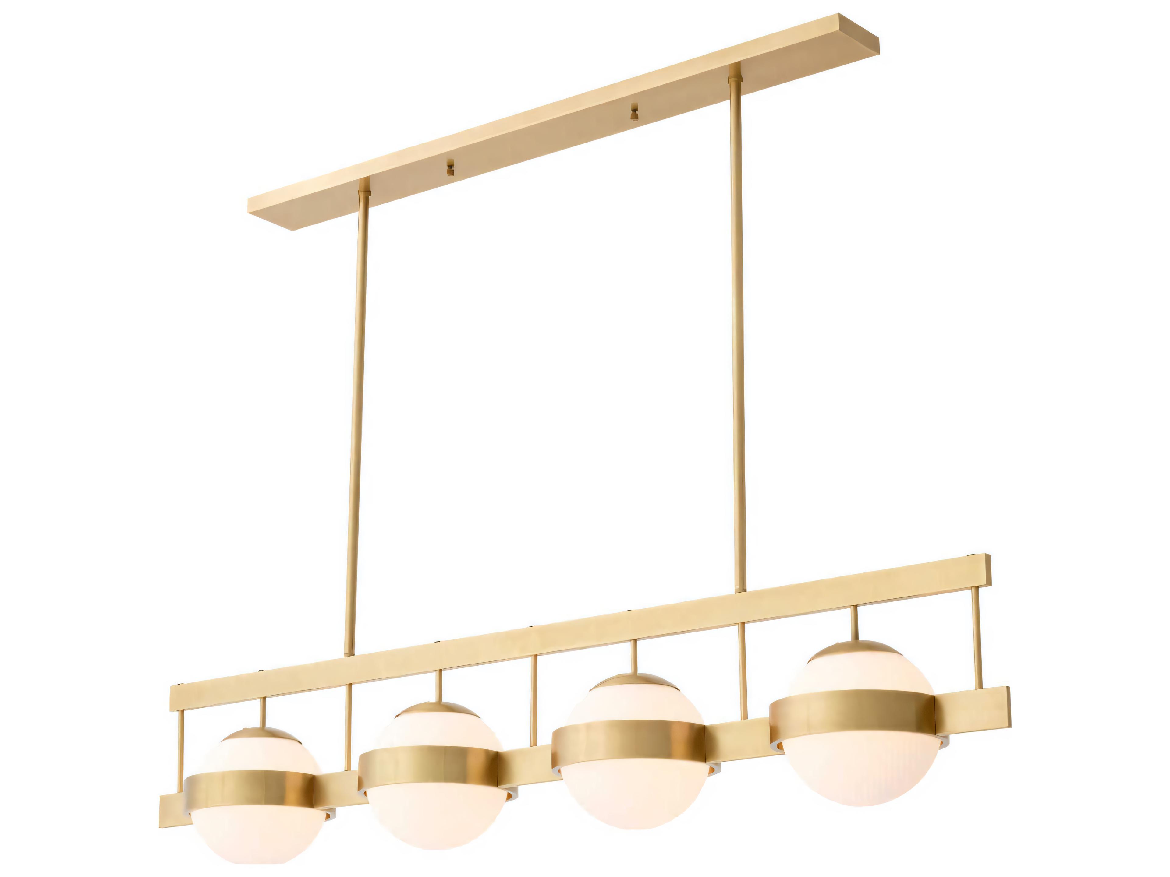 Eichholtz Biba Antique Brass Chandelier