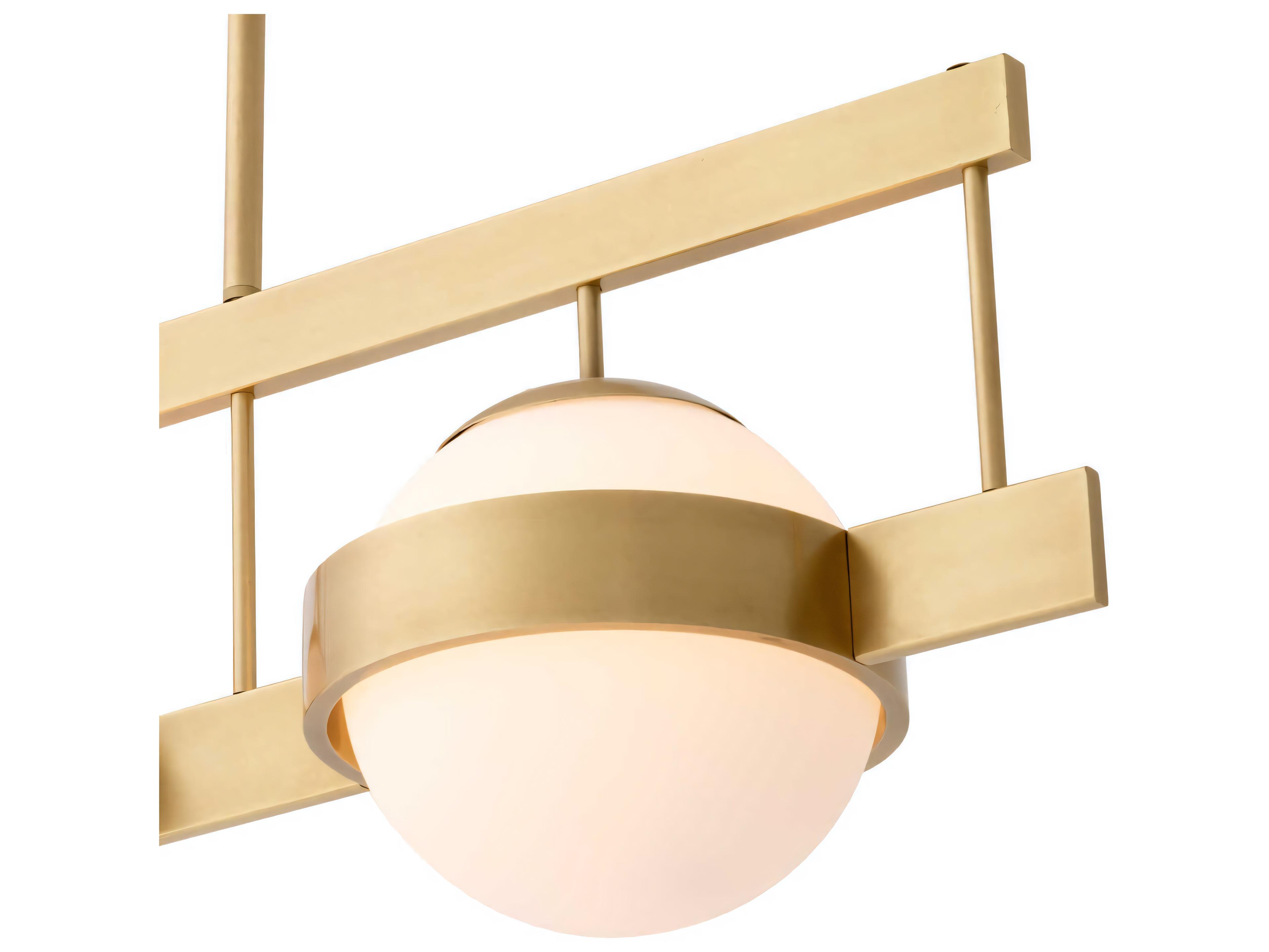 Eichholtz Biba Antique Brass Chandelier