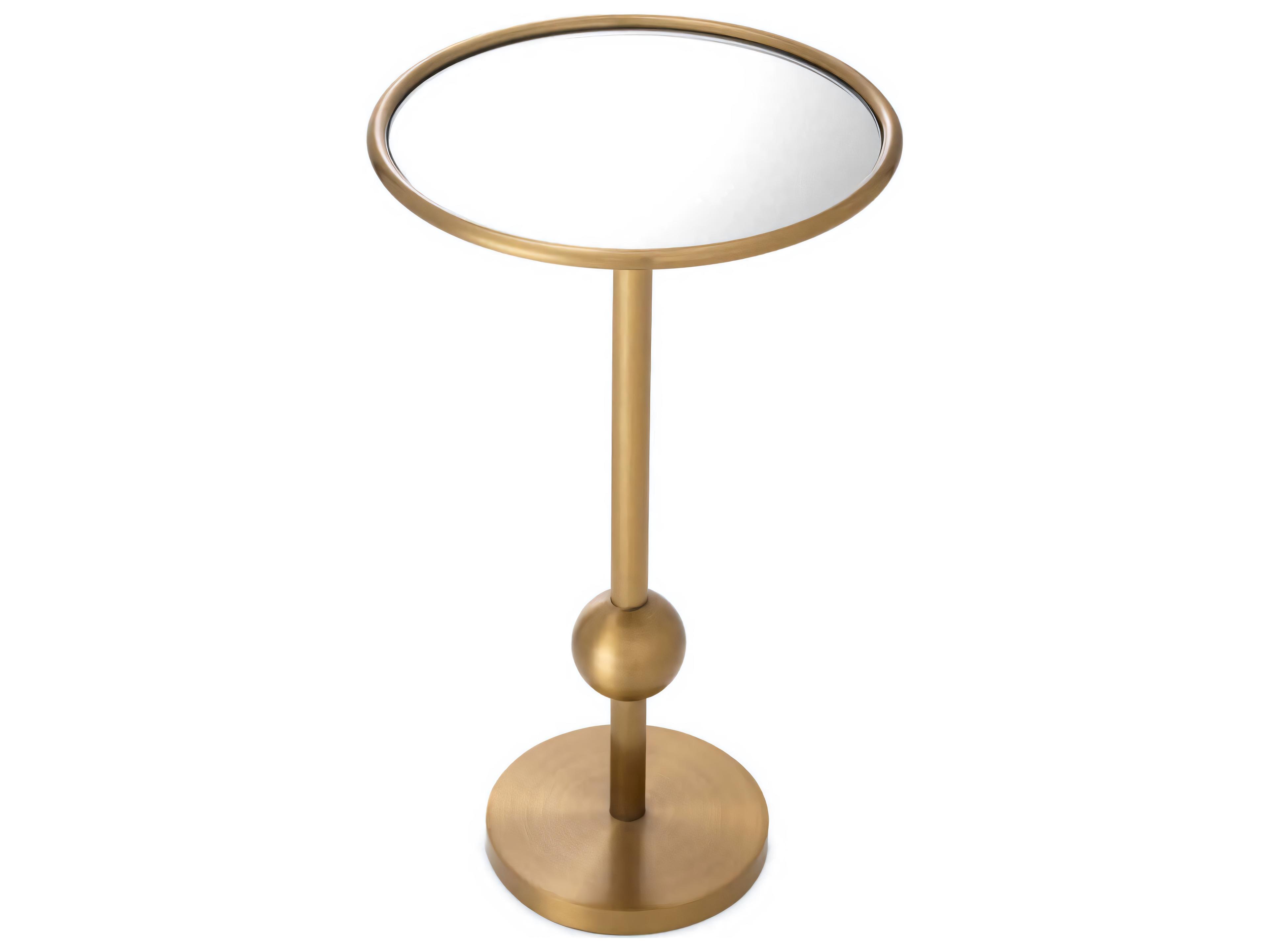 Eichholtz Narciso Brushed Brass Side Table