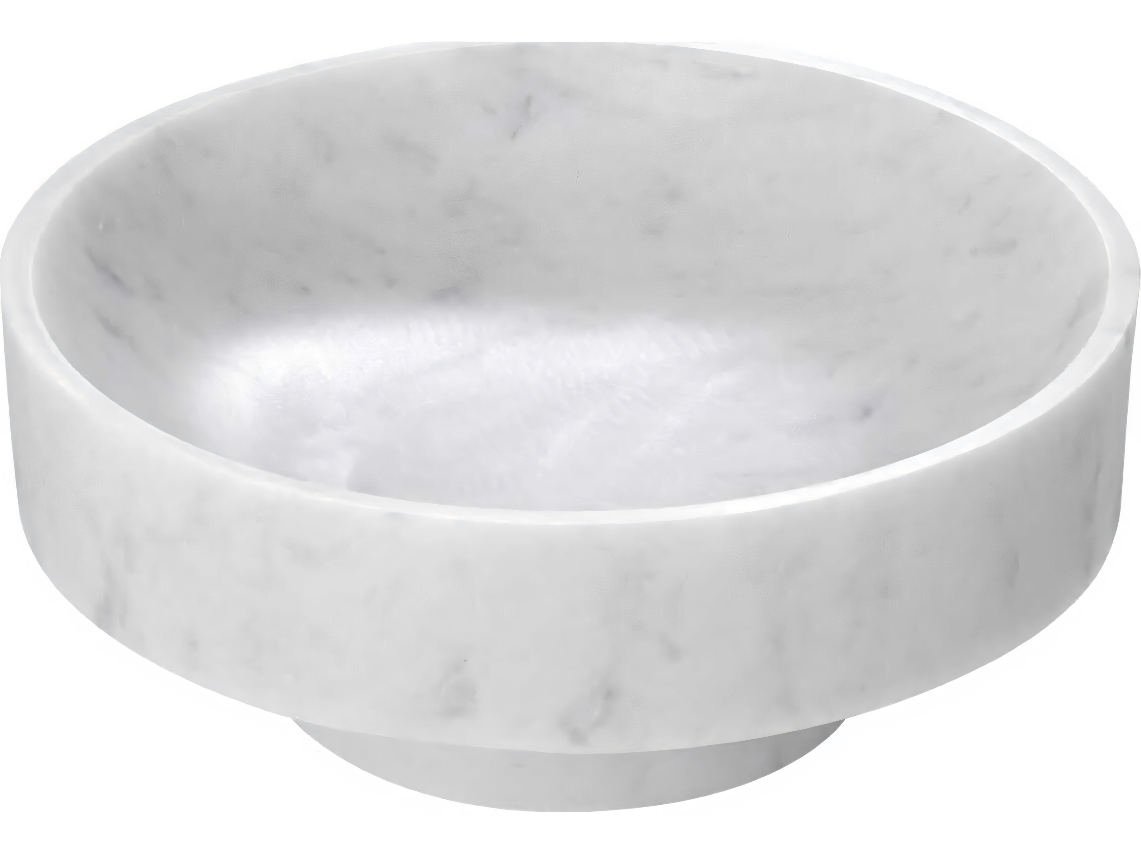 Eichholtz Santiago White Marble Bowl