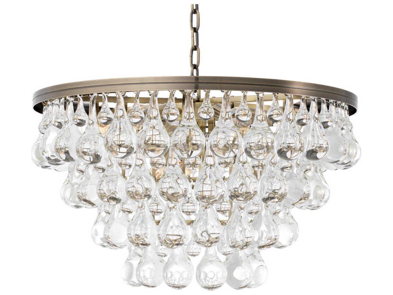 Eichholtz Bolzano Light Brushed Brass Chandelier