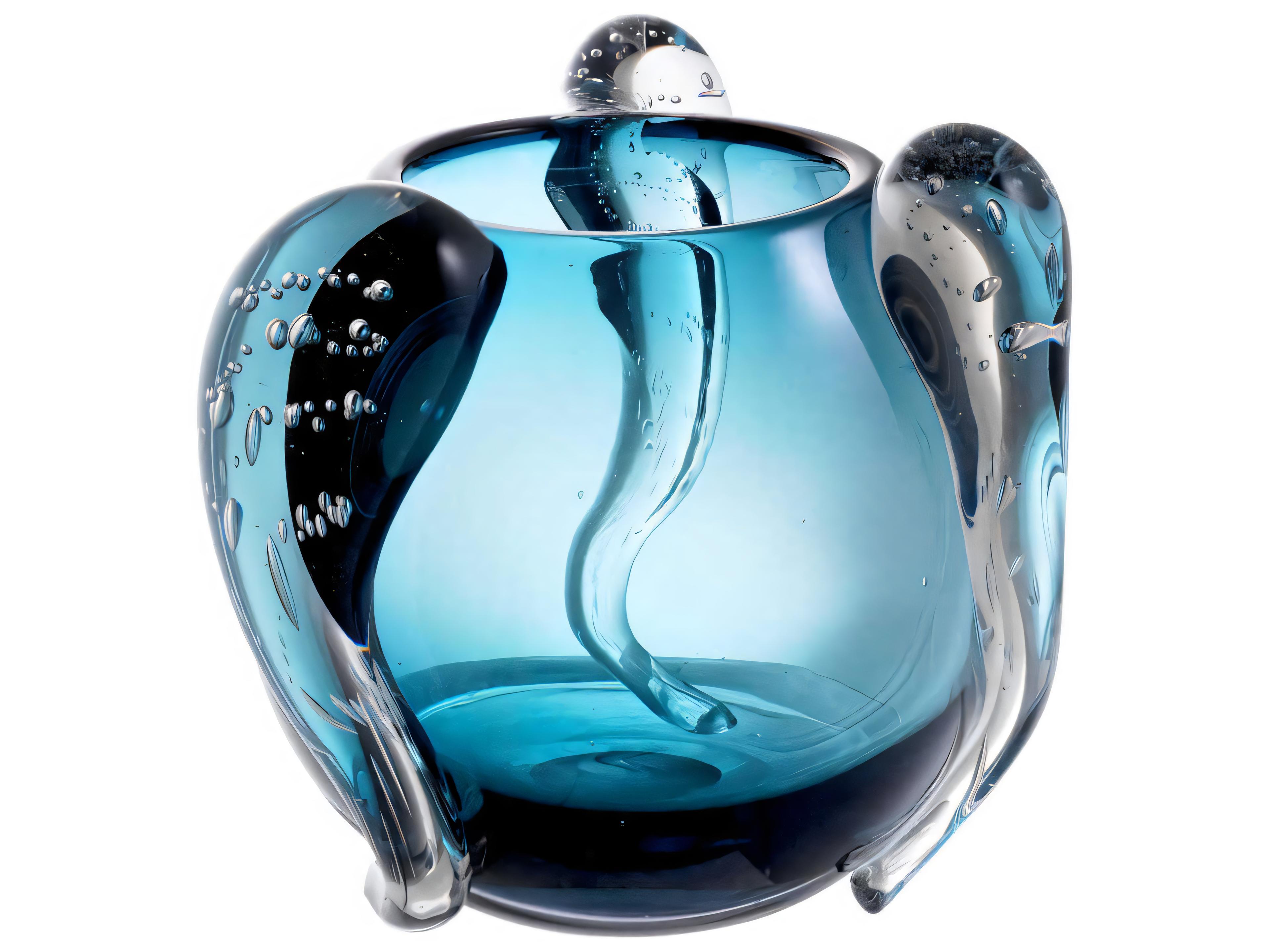 Eichholtz Sianluca S Blue Vase