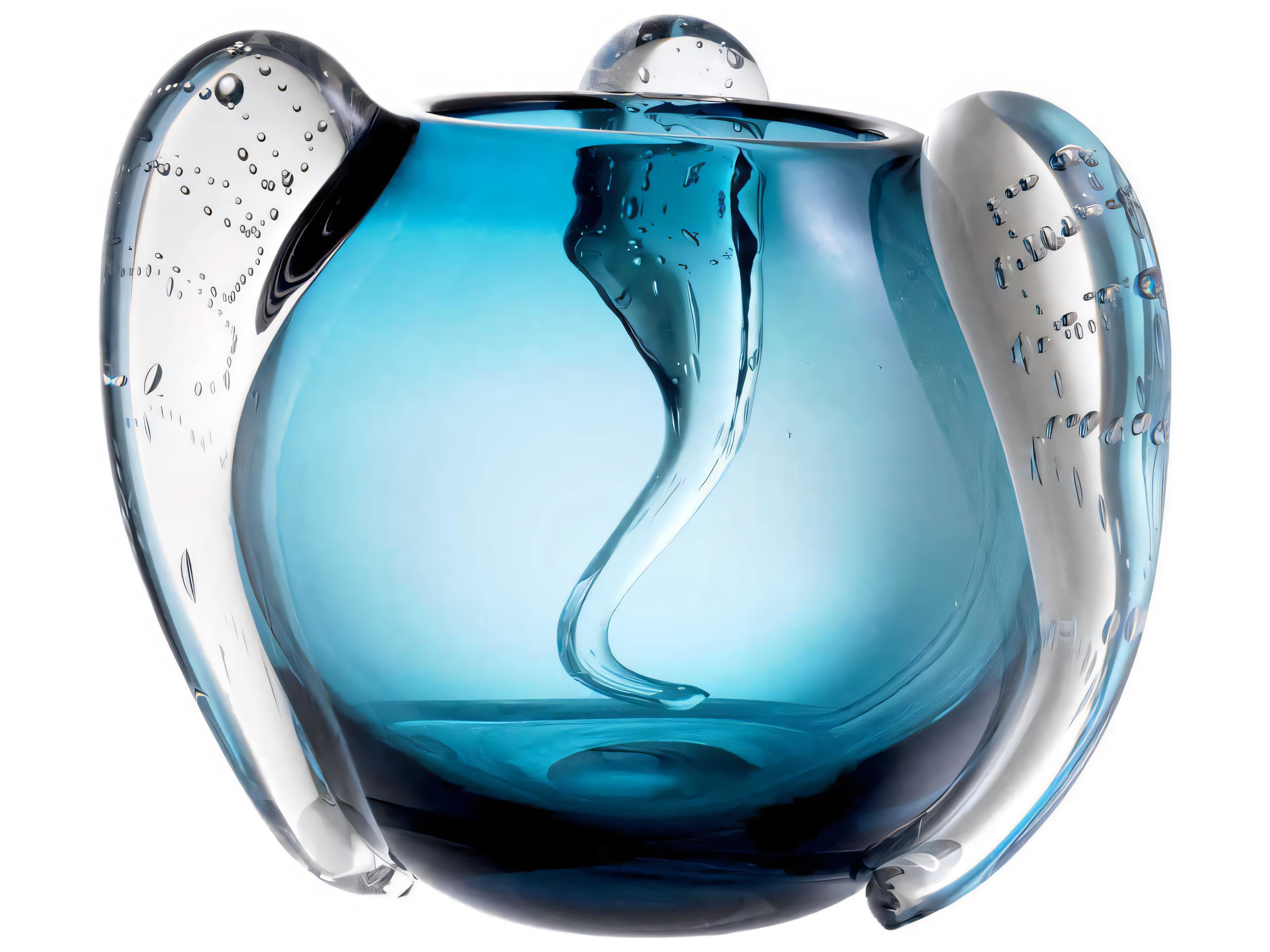 Eichholtz Sianluca S Blue Vase