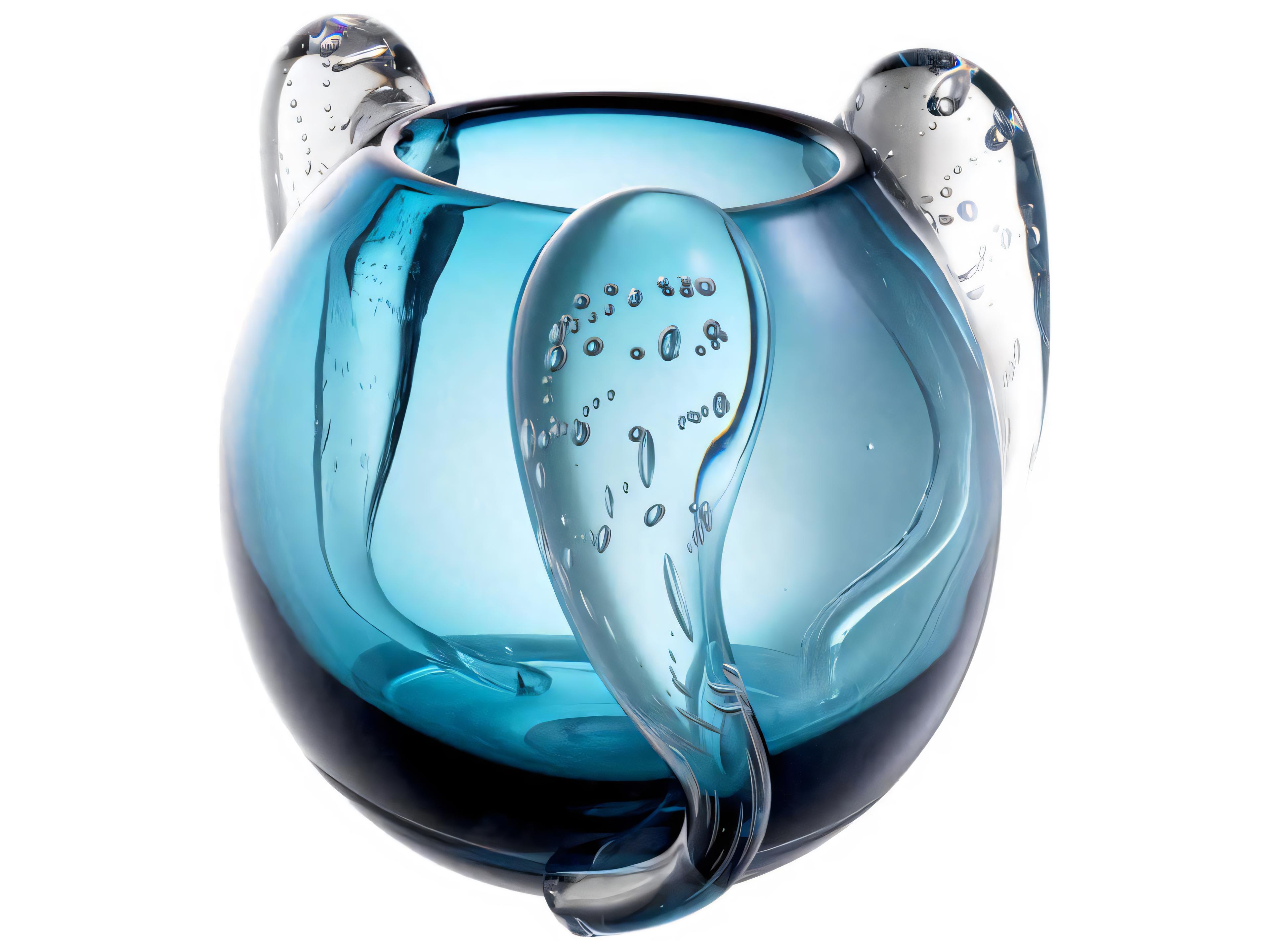 Eichholtz Sianluca S Blue Vase