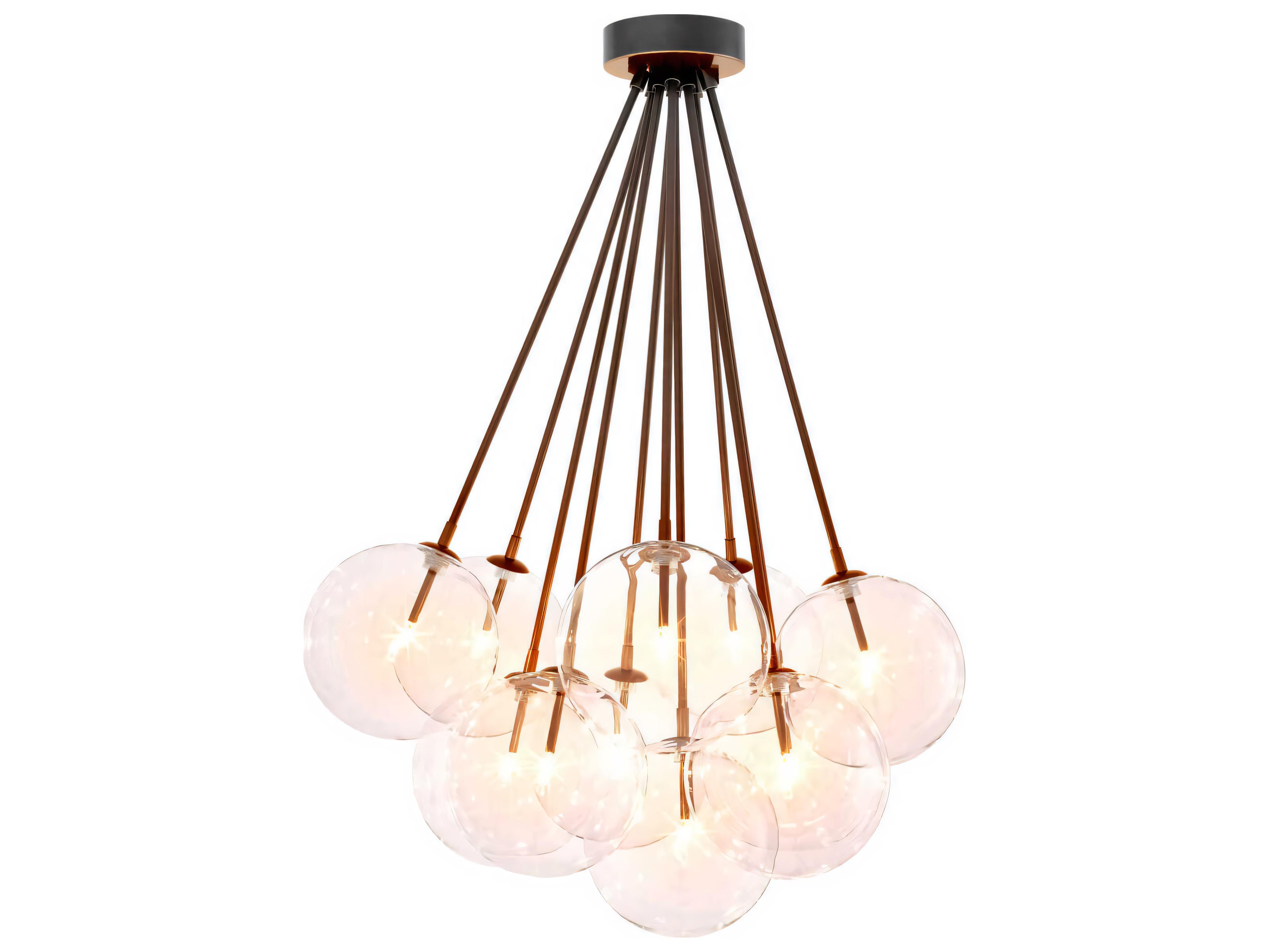 Eichholtz Molecule Bronze Highlight Ceiling Lamp