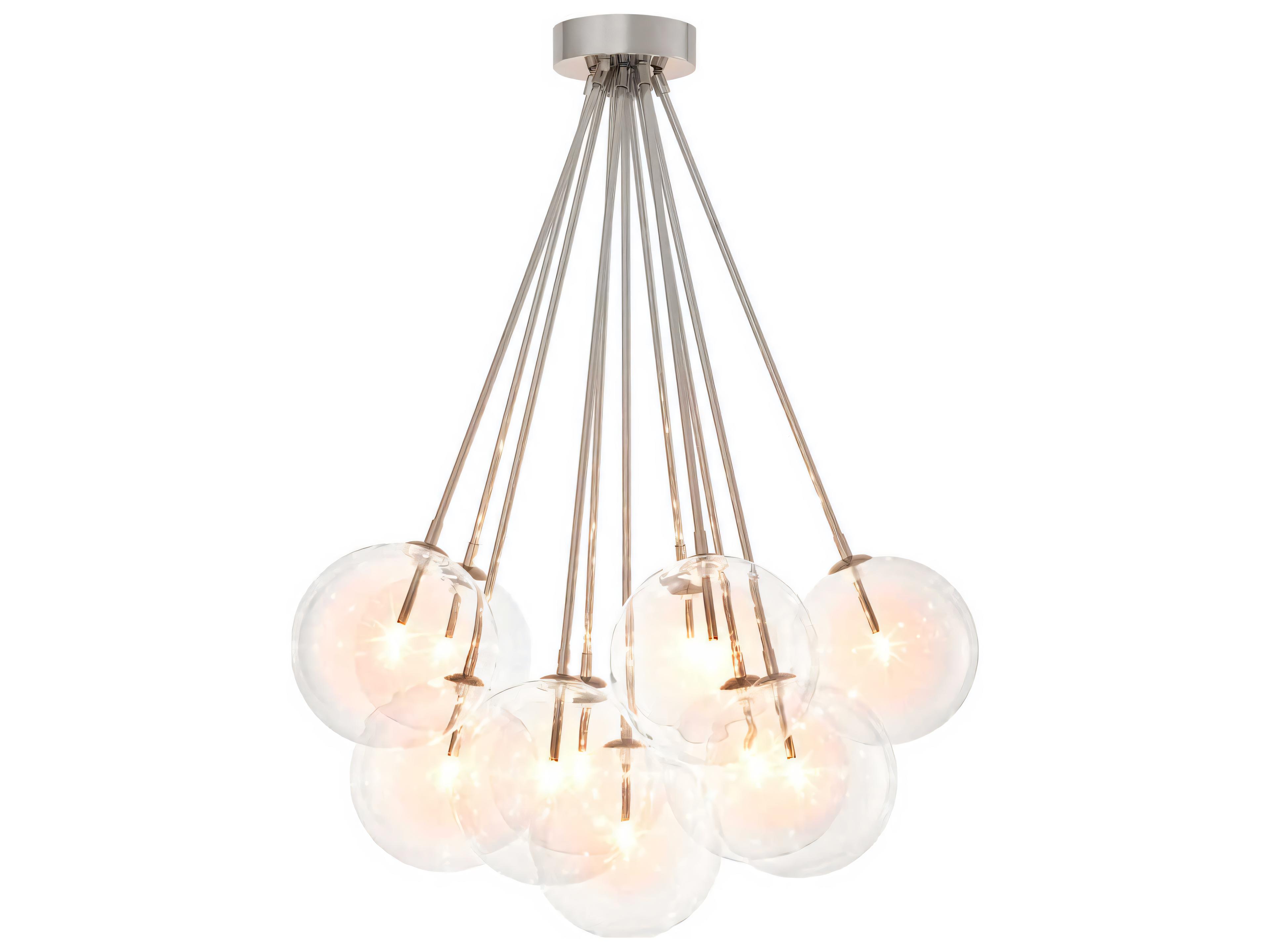 Eichholtz Molecule Nickel Ceiling Lamp