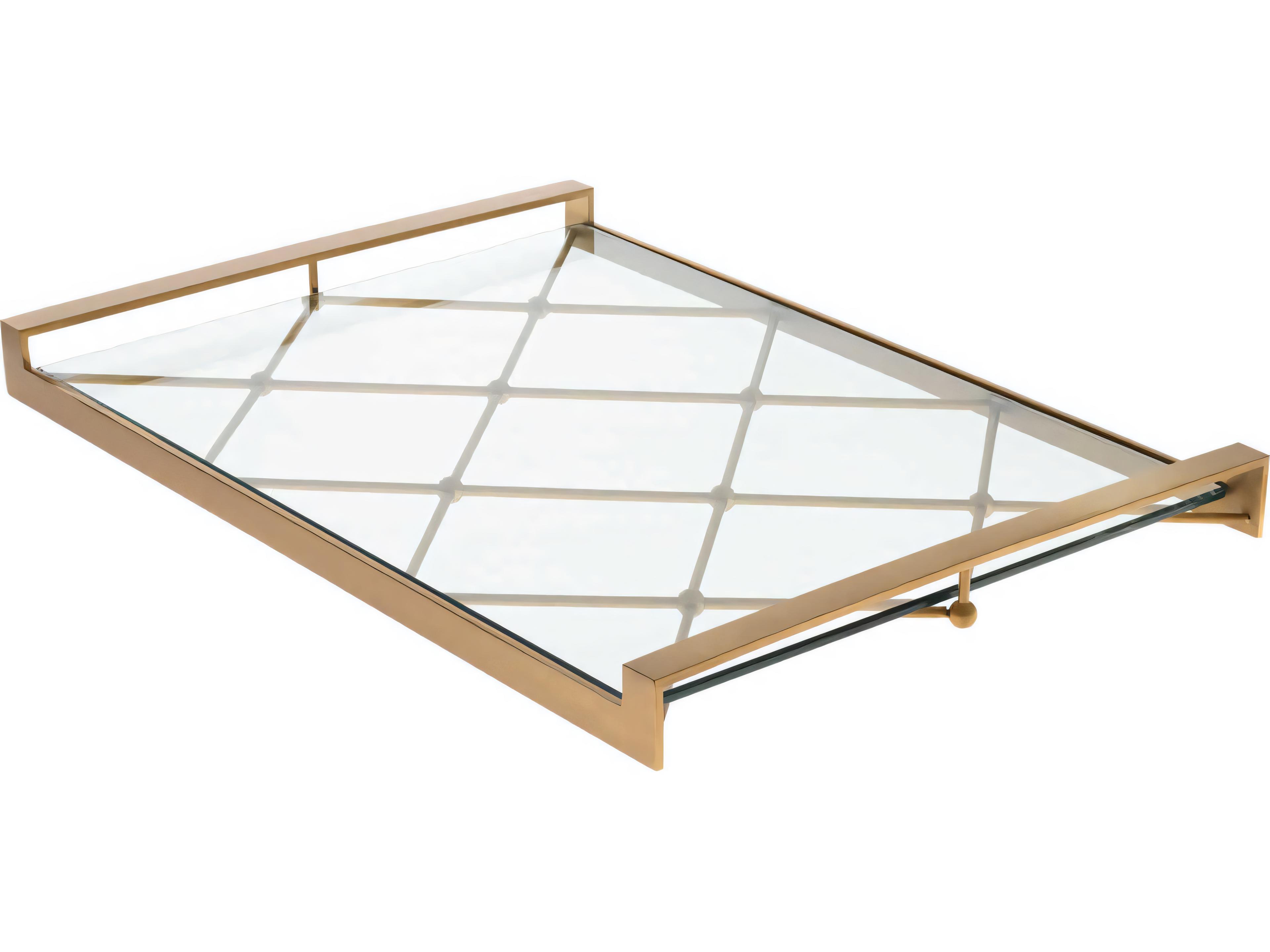Eichholtz Goa Brushed Brass Tray