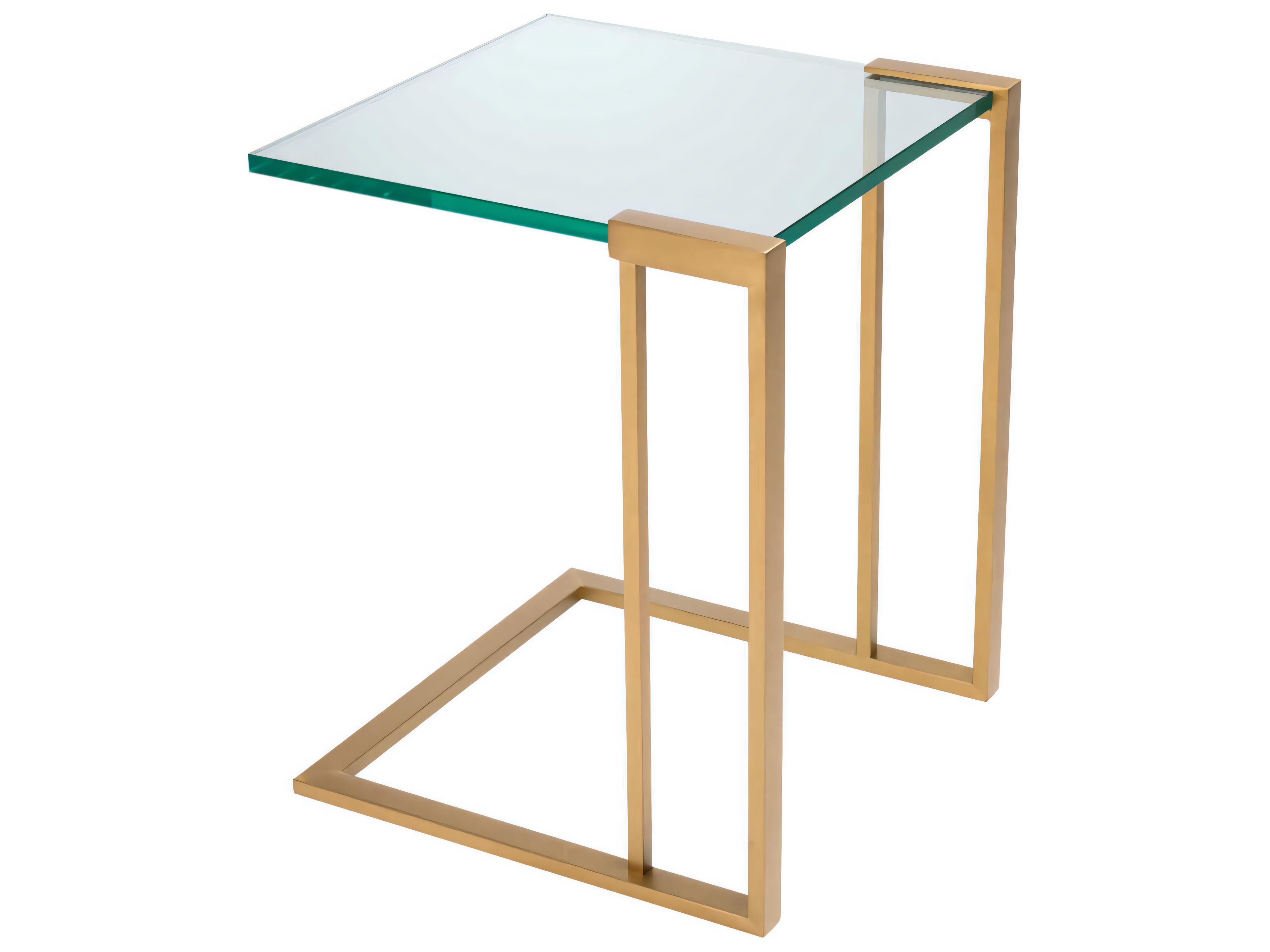 Eichholtz Perry Brushed Brass Side Table