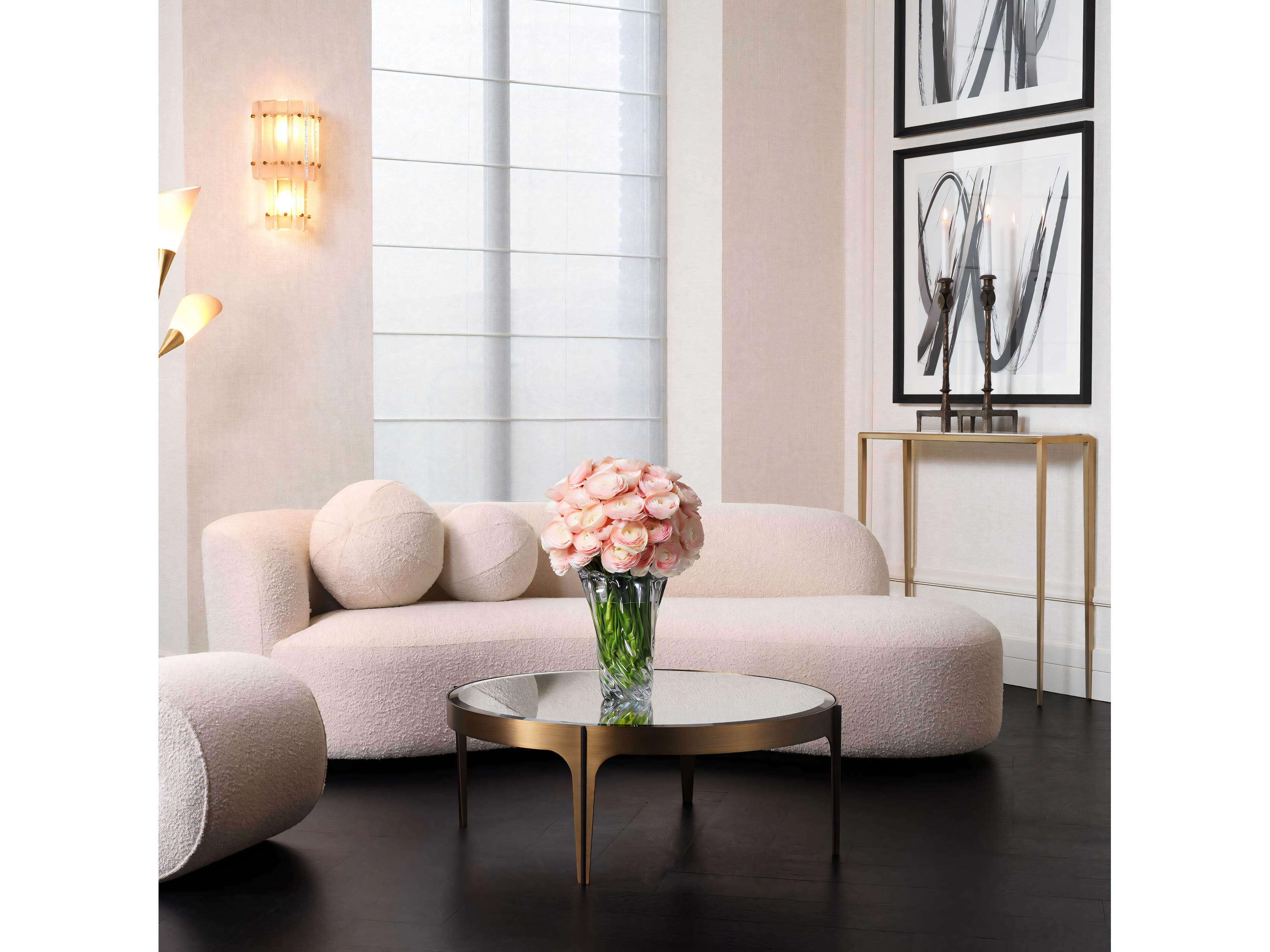 Eichholtz Palla L Boucle Cream Cushion