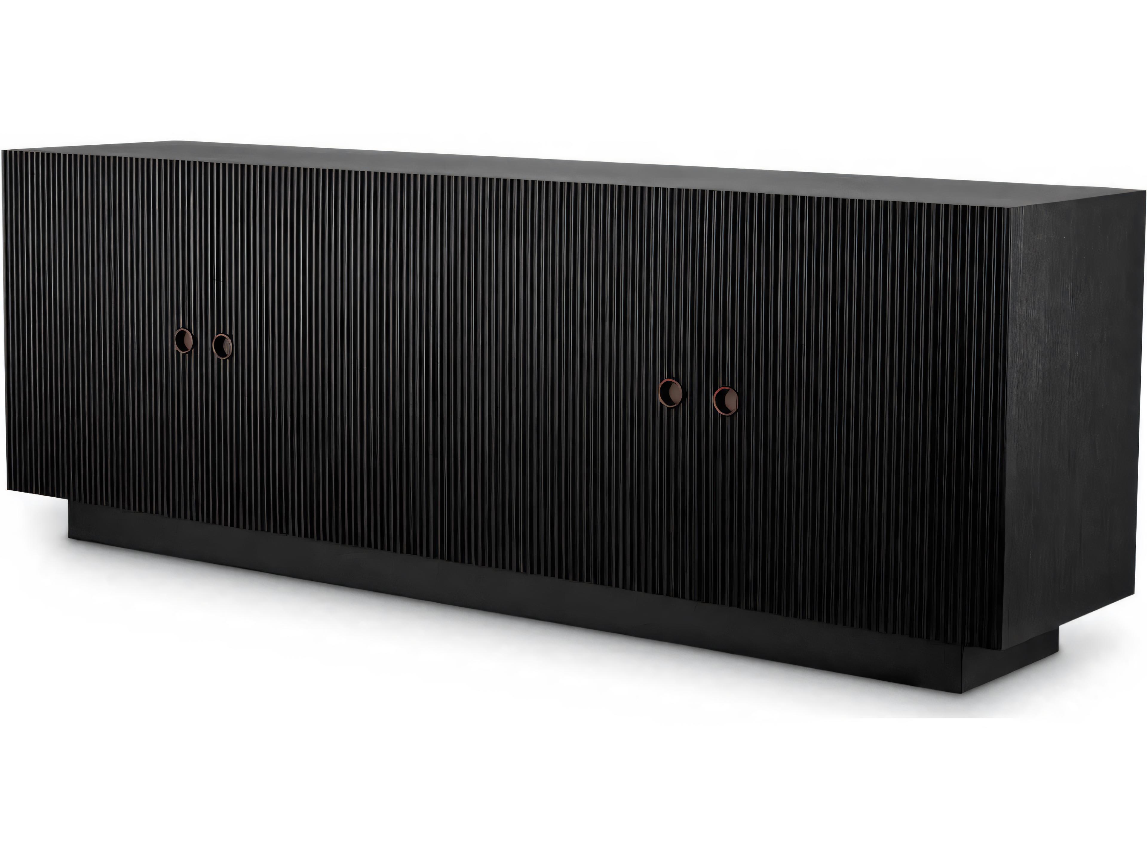 Eichholtz Dimitrios Charcoal Grey Oak Veneer Dresser