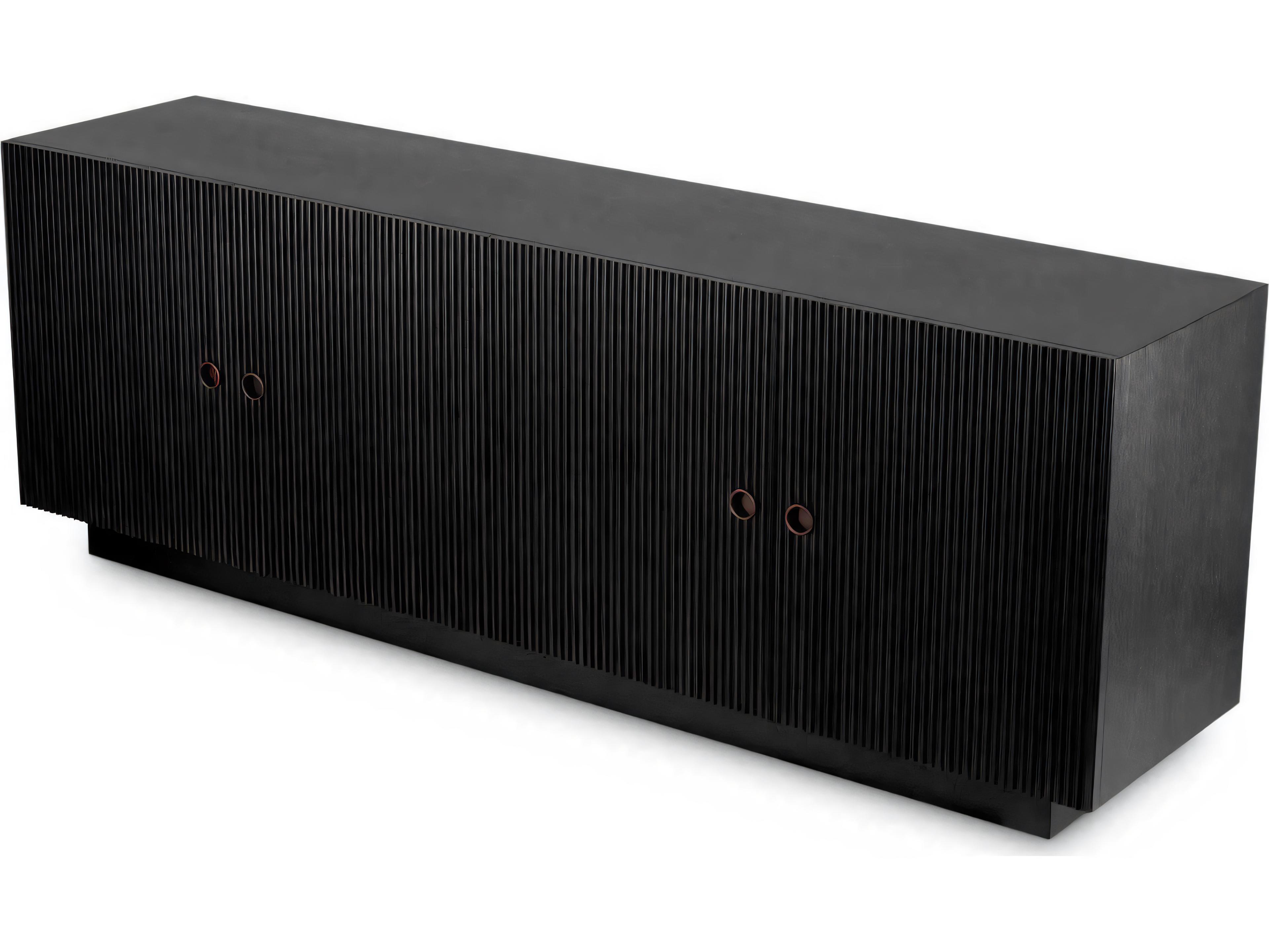 Eichholtz Dimitrios Charcoal Grey Oak Veneer Dresser