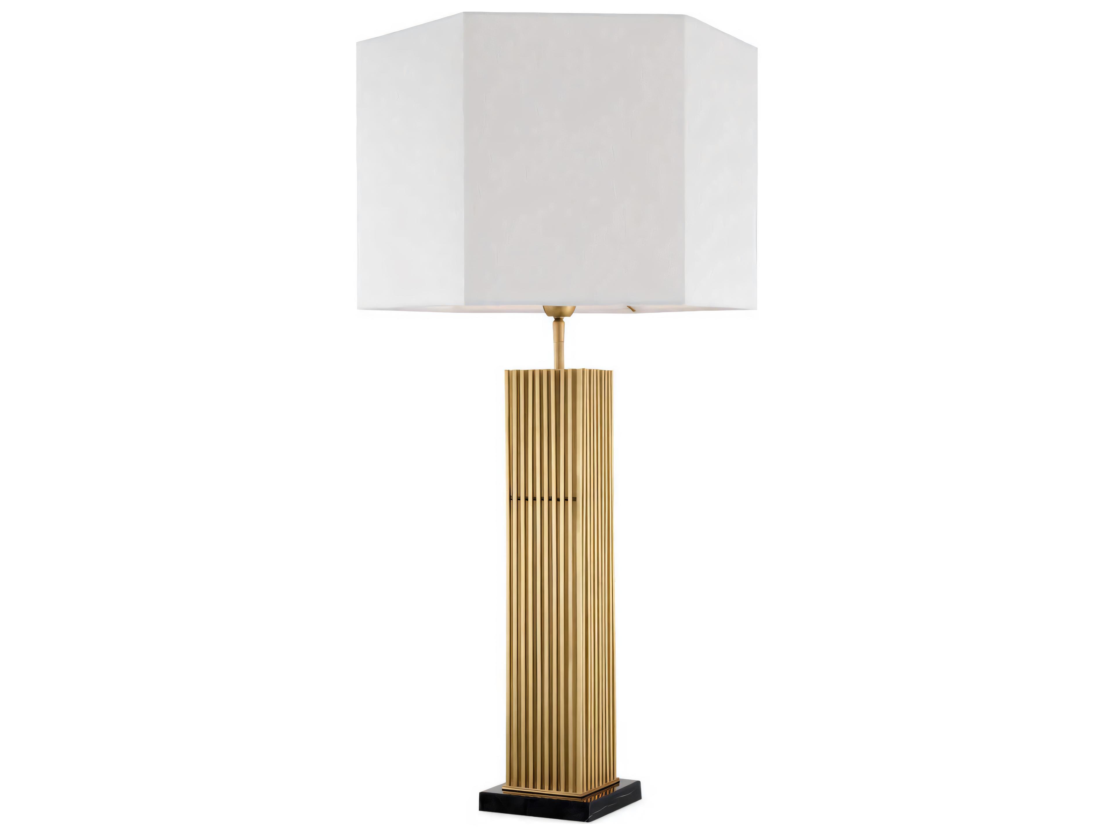 Eichholtz Viggo Antique Brass Incl Shade Table Lamp