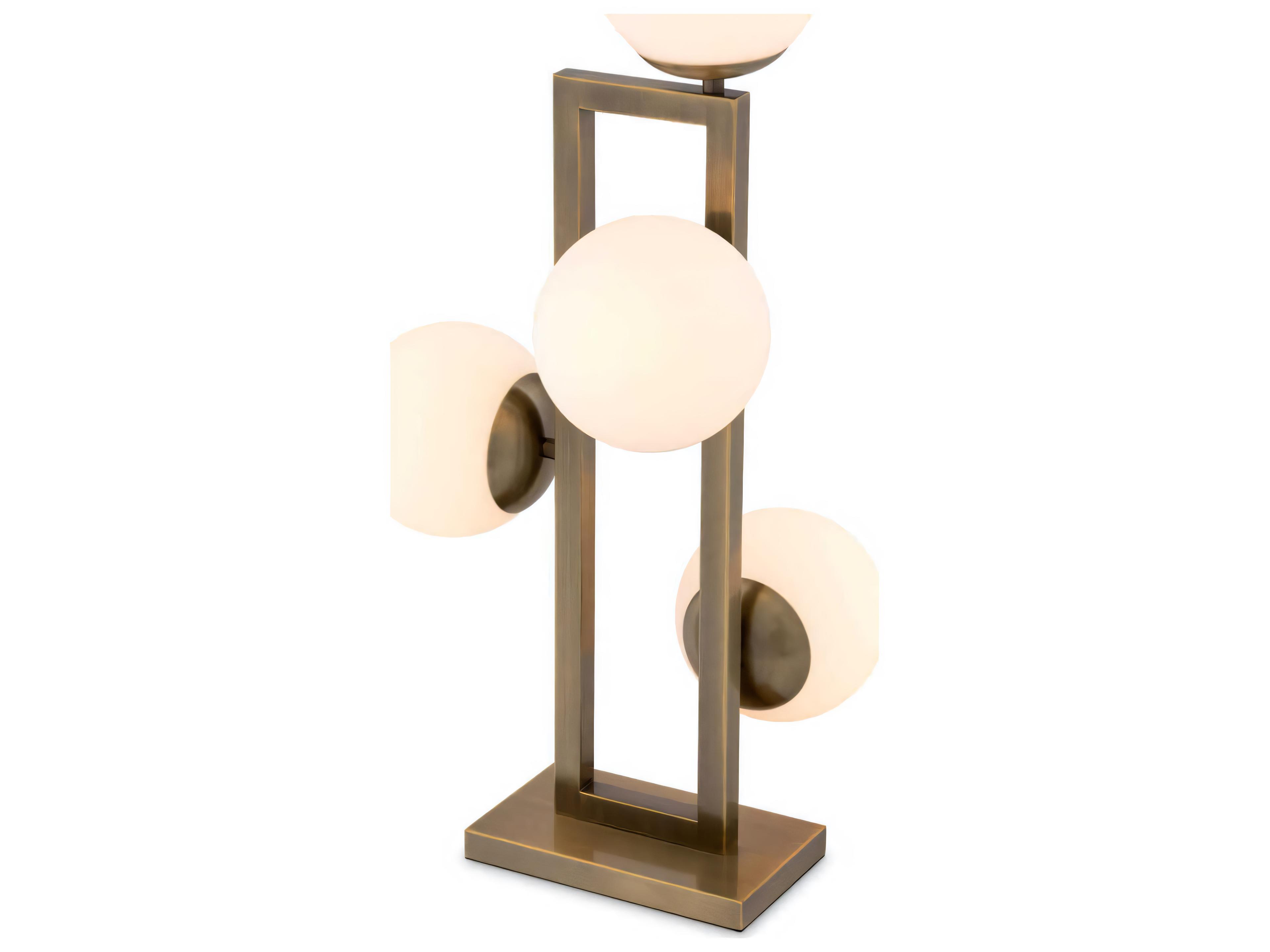 Eichholtz Pascal Light Brushed Brass Table Lamp