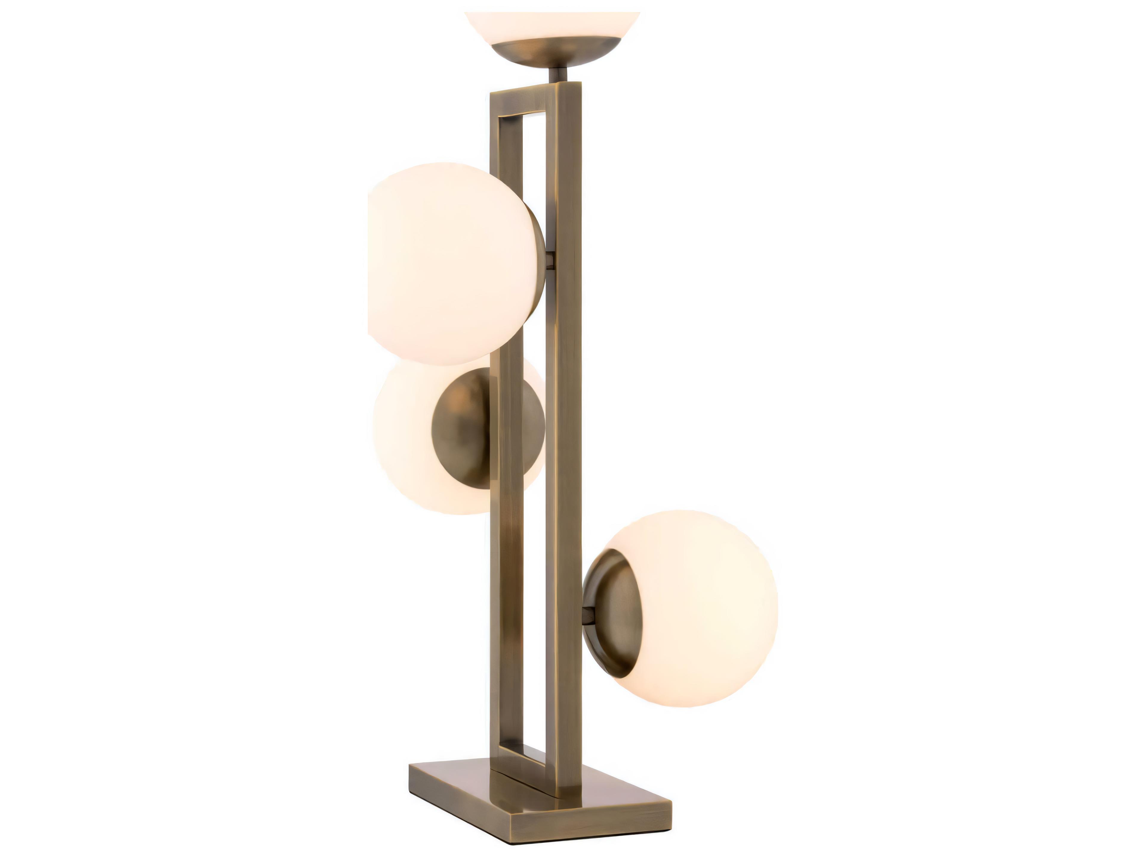 Eichholtz Pascal Light Brushed Brass Table Lamp