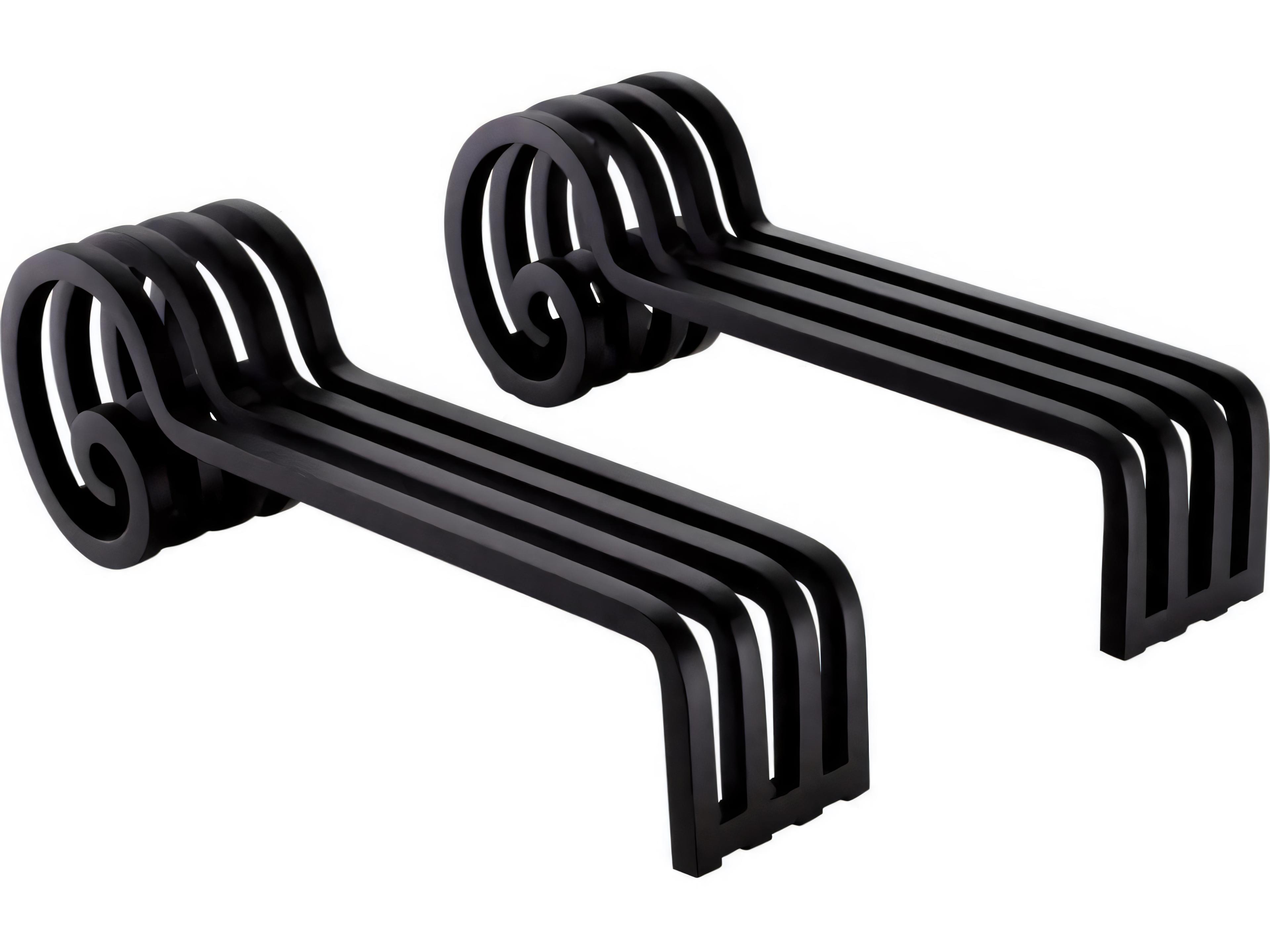 Eichholtz Mardor Black Andiron Set of 2