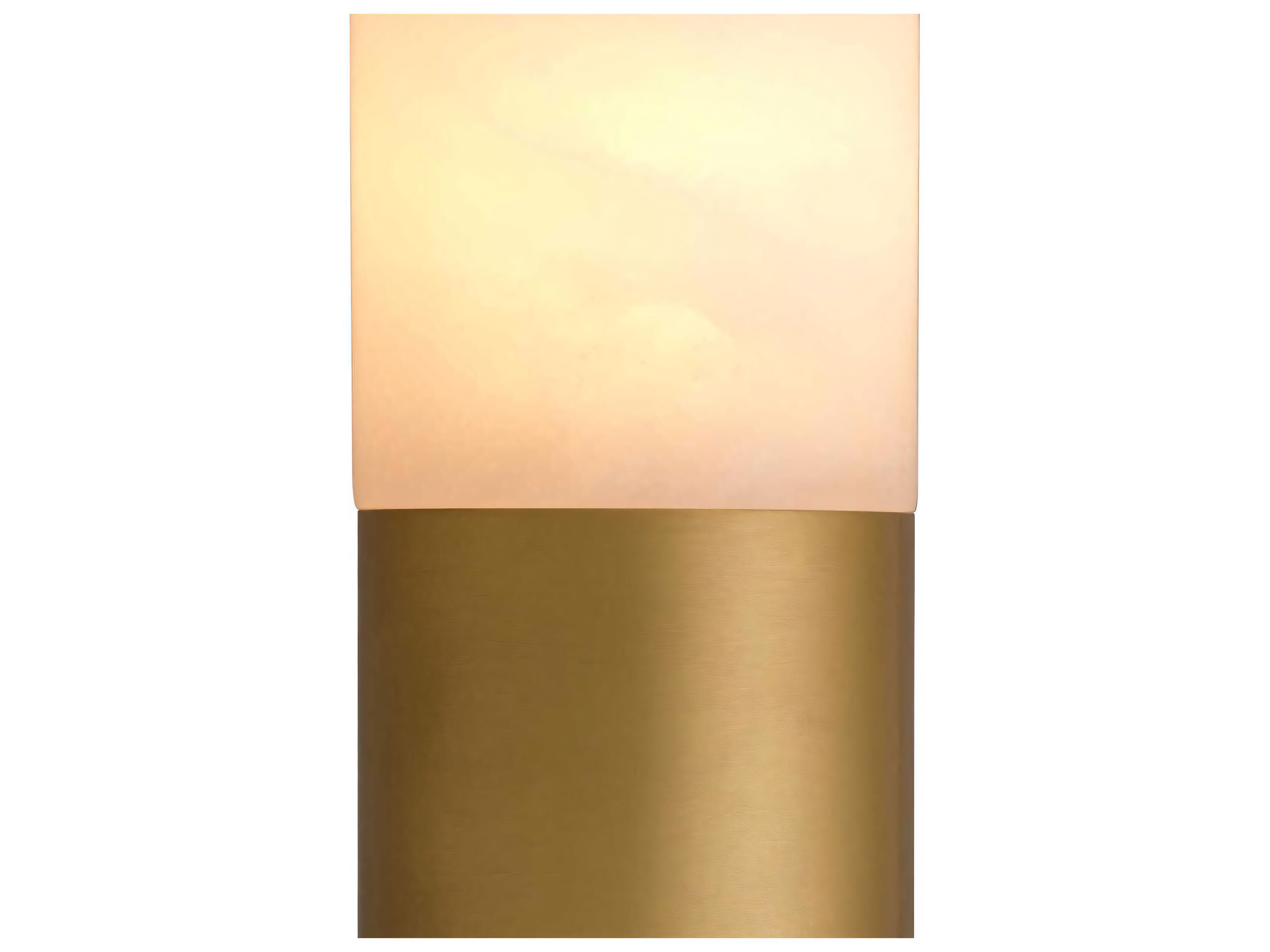 Eichholtz Vaneta Antique Brass Alabaster Table Lamp