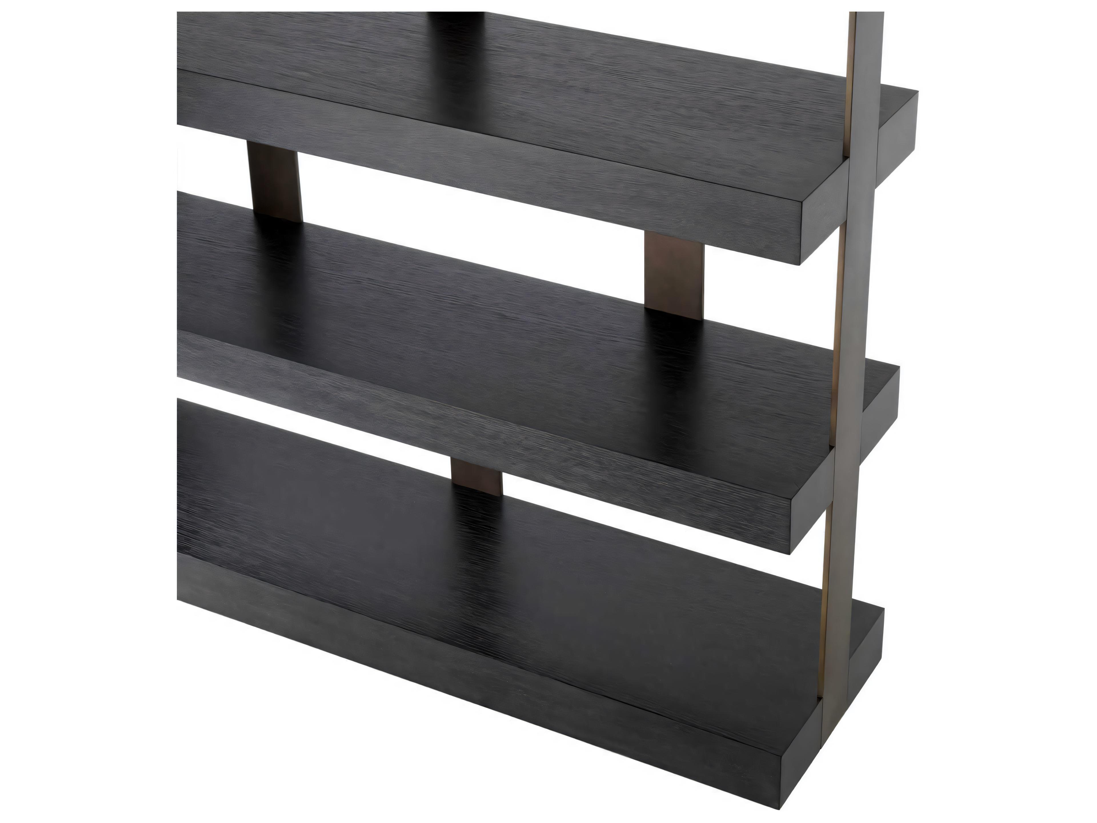 Eichholtz Dalmar Charcoal Grey Oak Veneer Cabinet