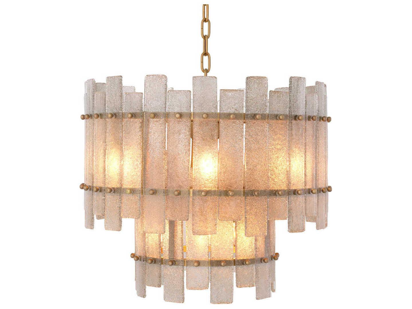 Eichholtz Caprera Antique Brass Chandelier