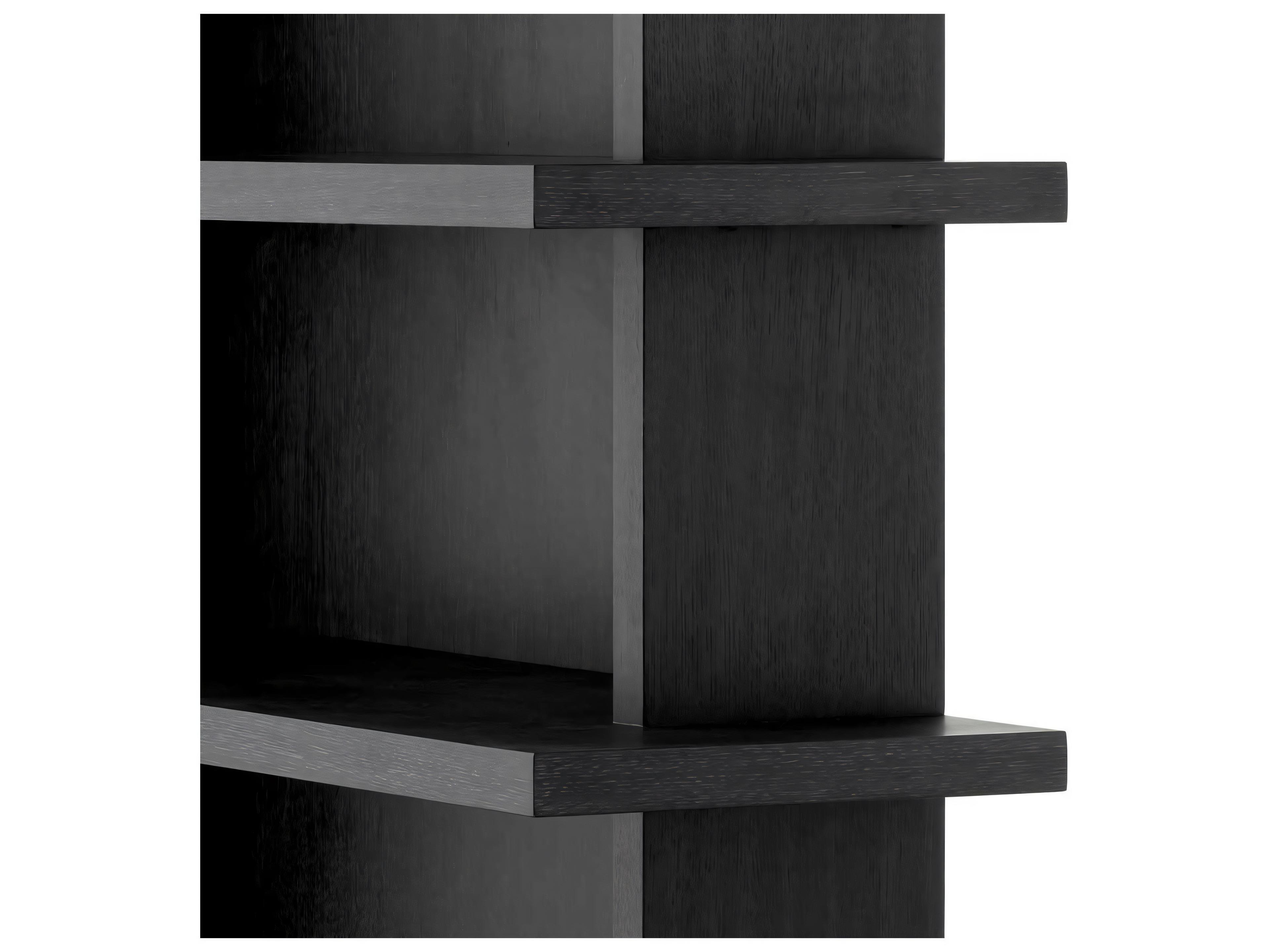 Eichholtz Malibu Charcoal Grey Oak Veneer Cabinet