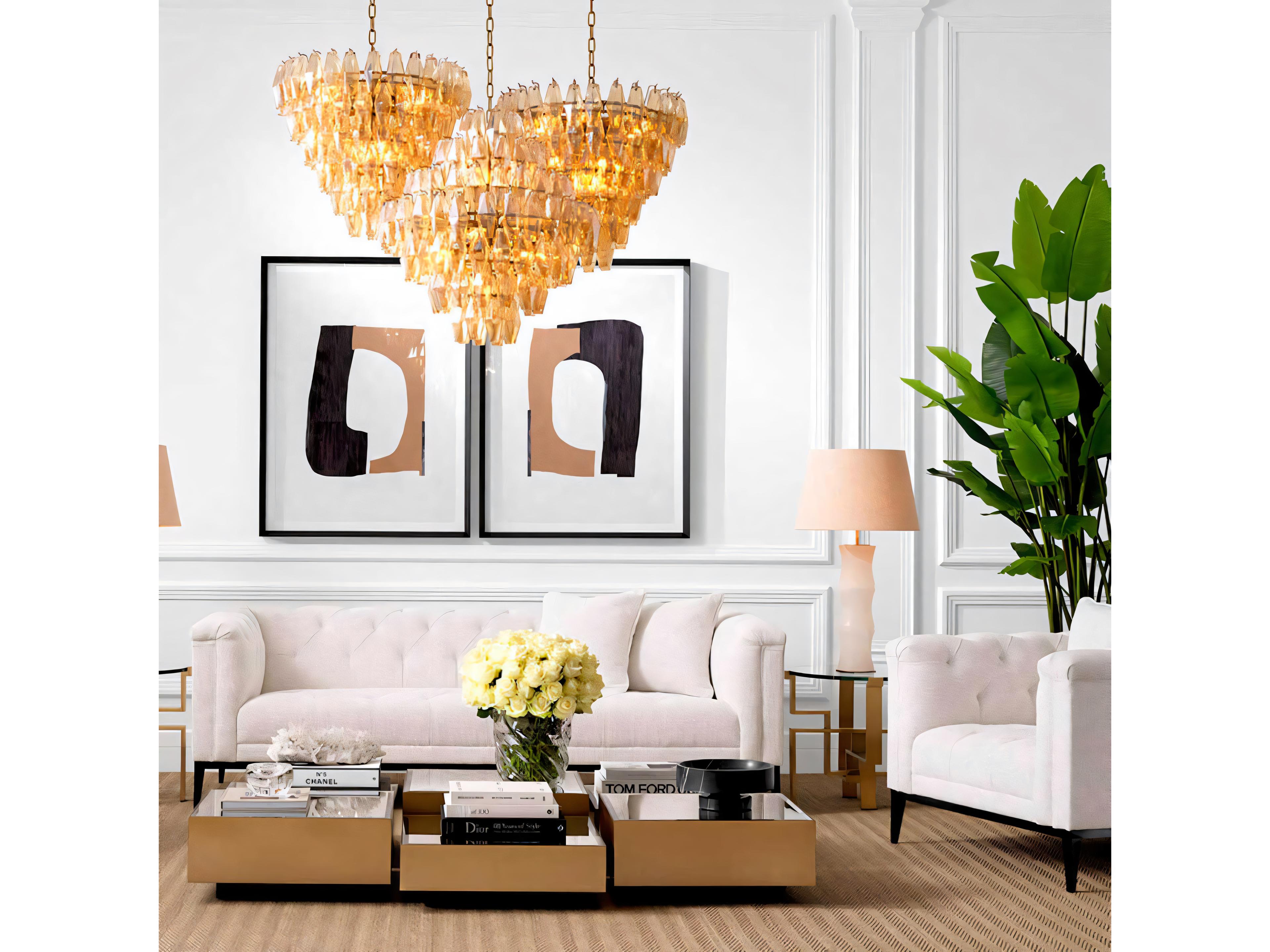 Eichholtz Chuck Brushed Brass Side Table