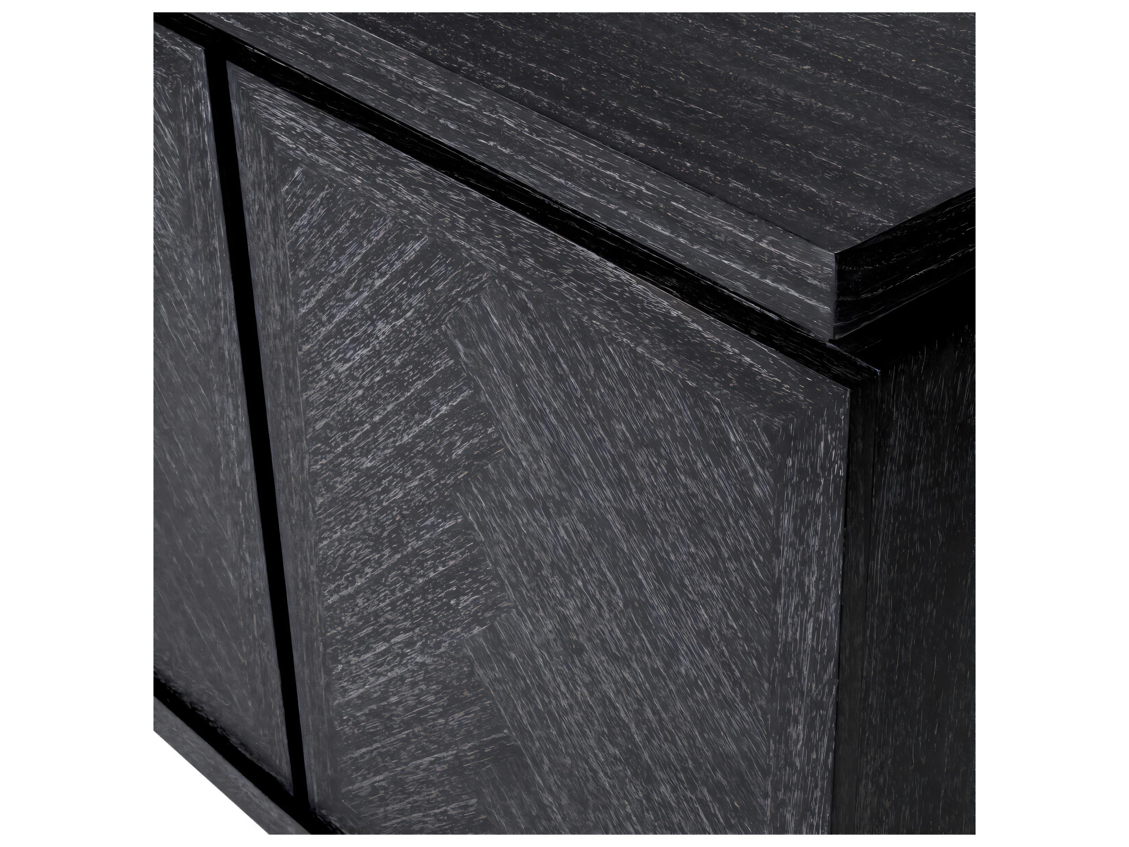 Eichholtz Bowen Charcoal Grey Oak Veneer Dresser