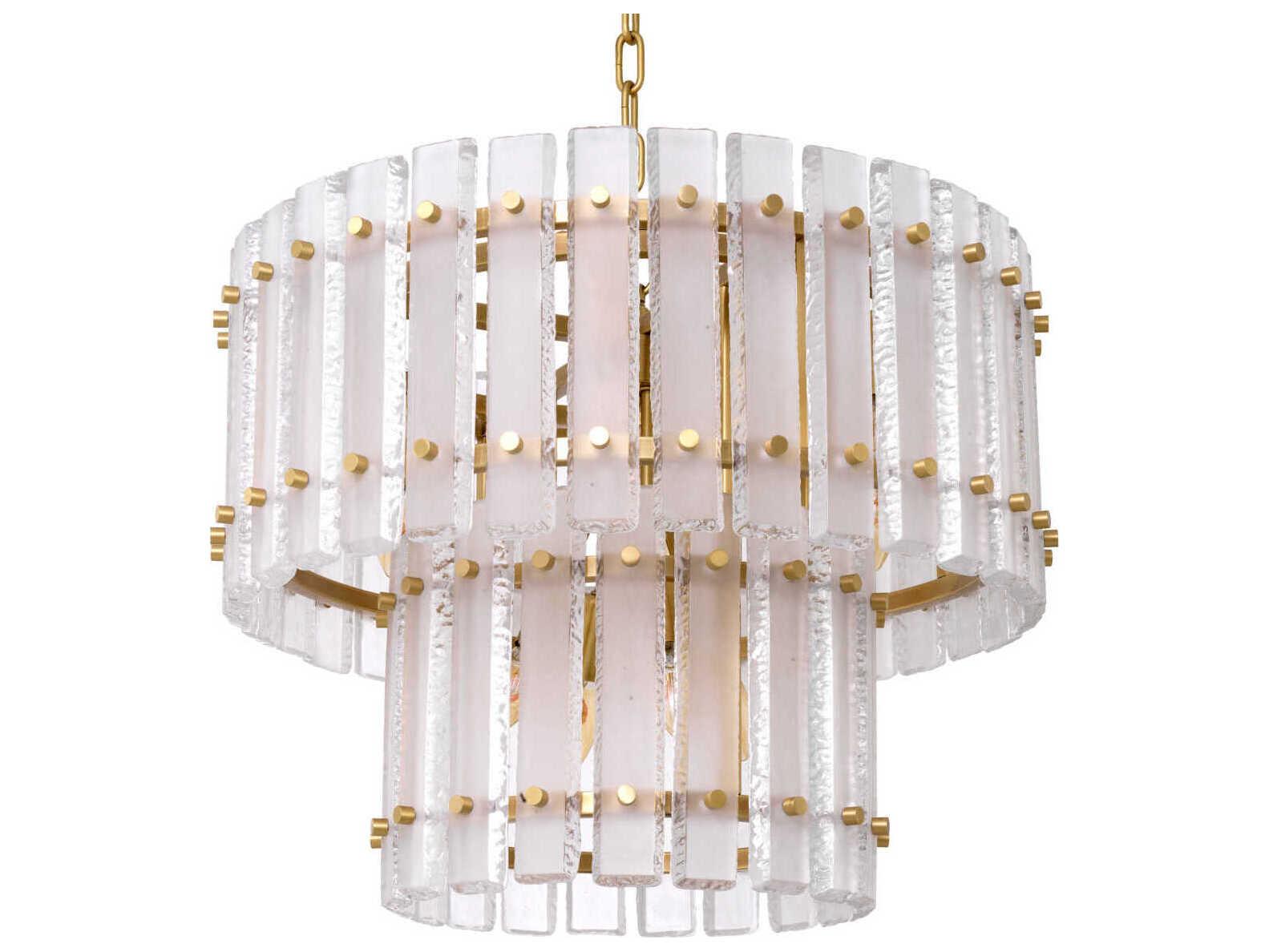 Eichholtz Blason Antique Brass Chandelier