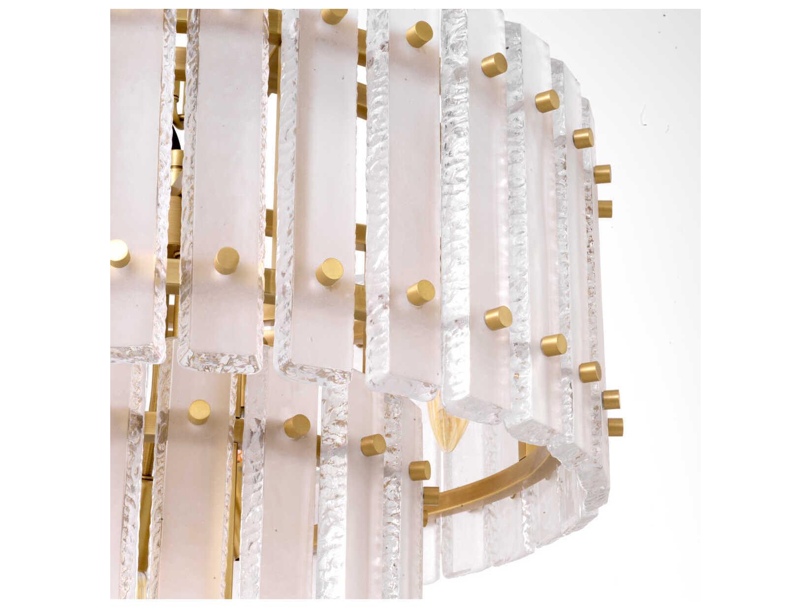 Eichholtz Blason Antique Brass Chandelier