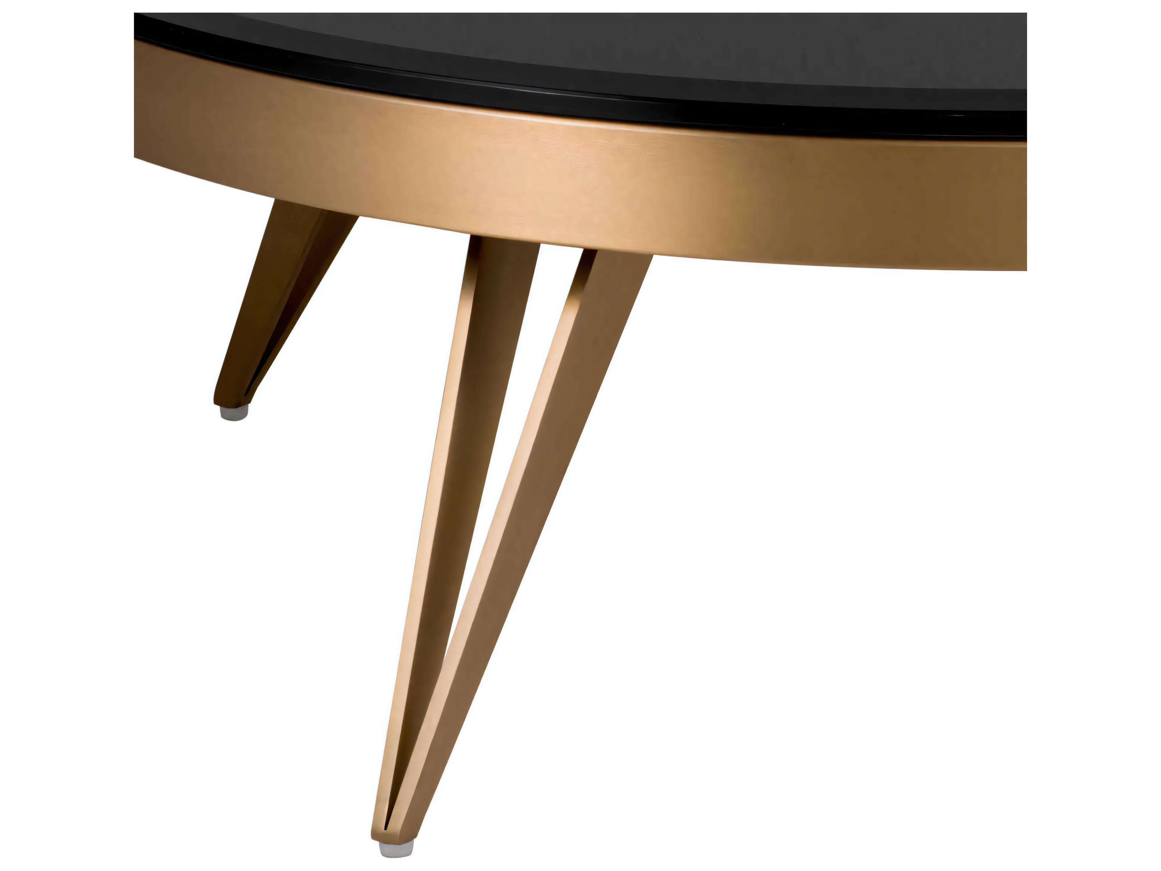 Eichholtz Rocco Brushed Brass Coffee Table