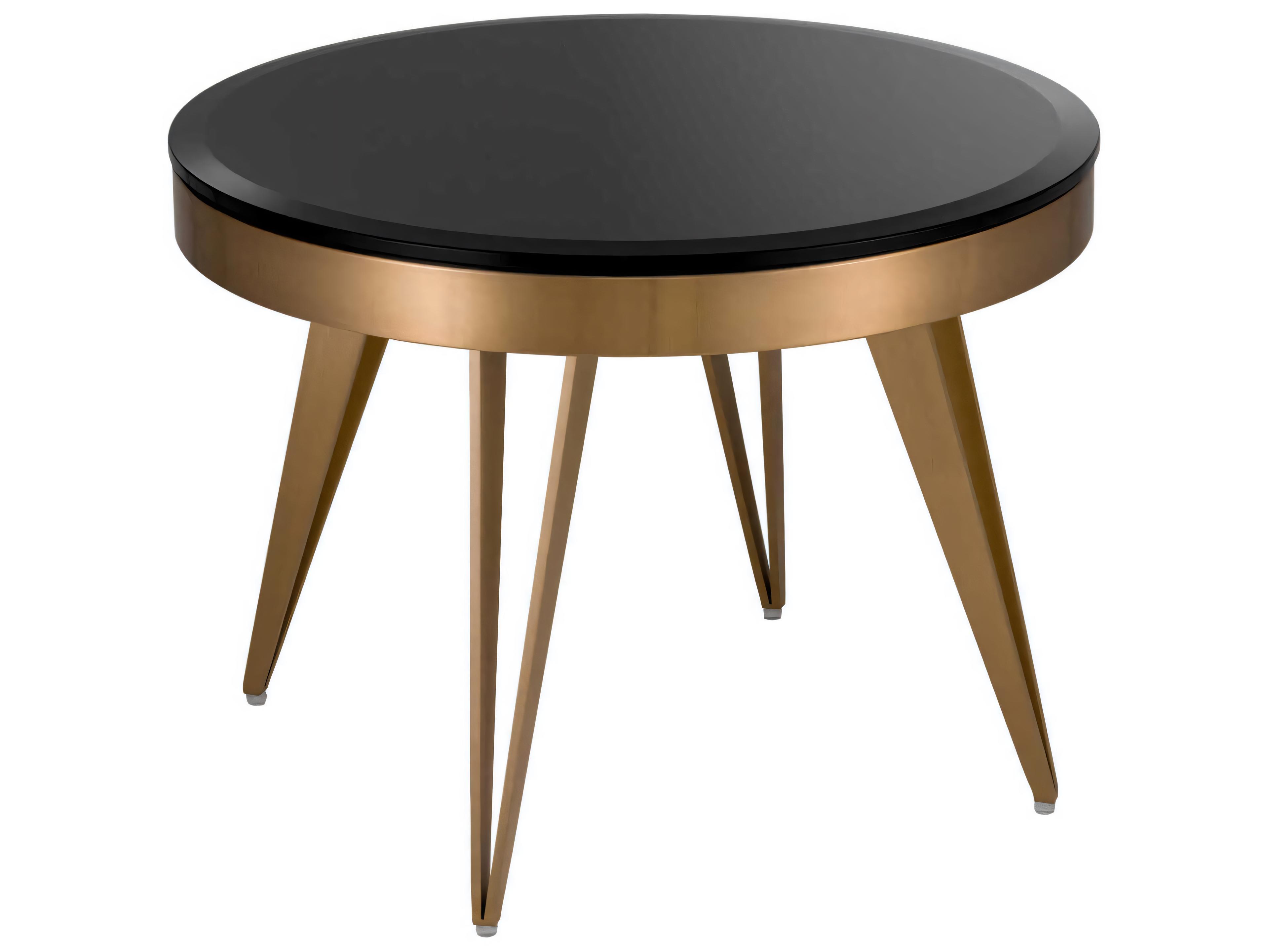 Eichholtz Rocco Brushed Brass Side Table