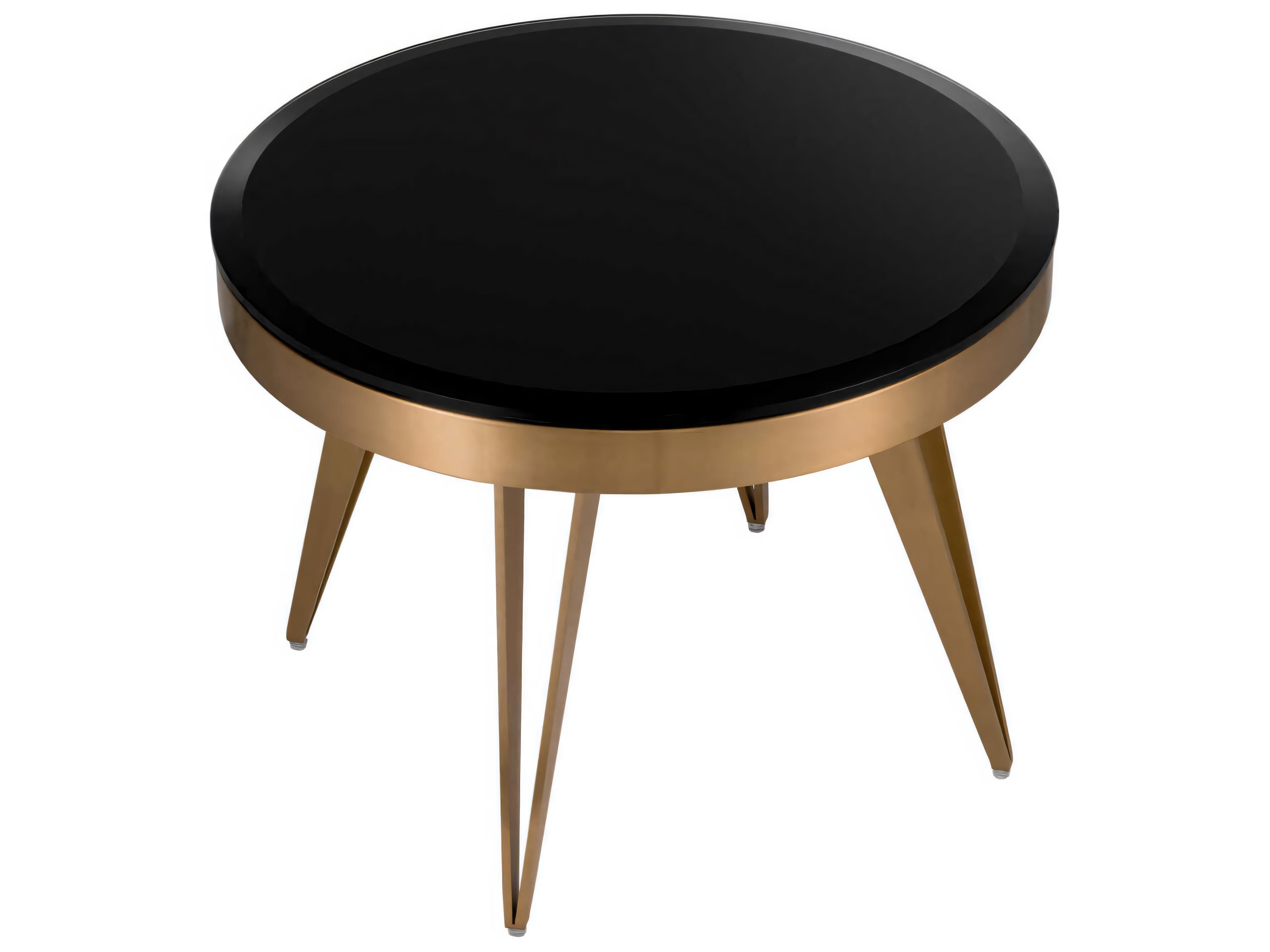 Eichholtz Rocco Brushed Brass Side Table