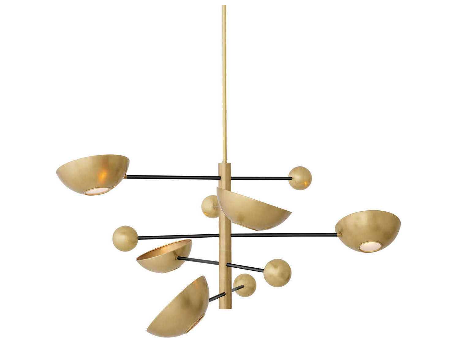 Eichholtz Salinas Antique Brass Chandelier