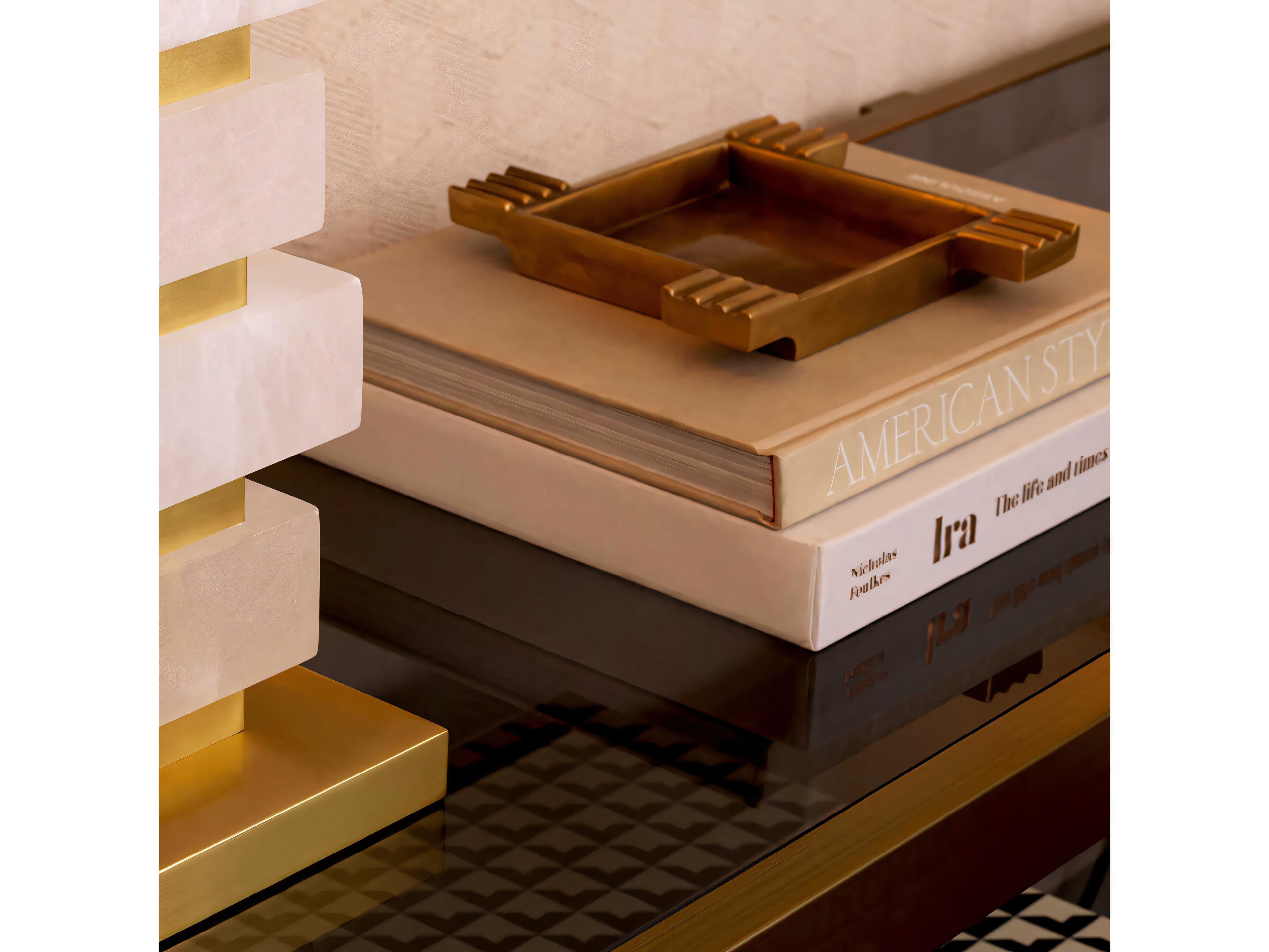 Eichholtz Mack Vintage Brass Ashtray