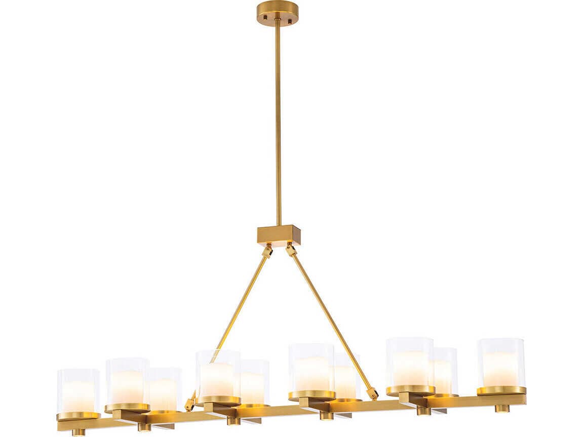 Eichholtz Donovan Antique Brass Chandelier