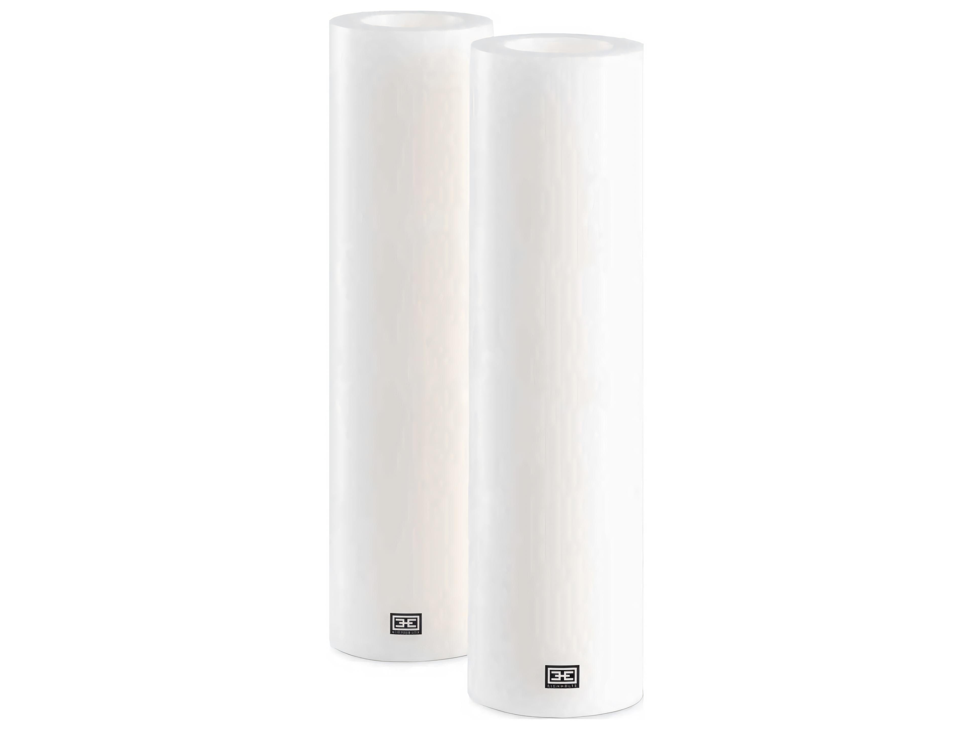 Eichholtz White Artificial Candle Set of 2