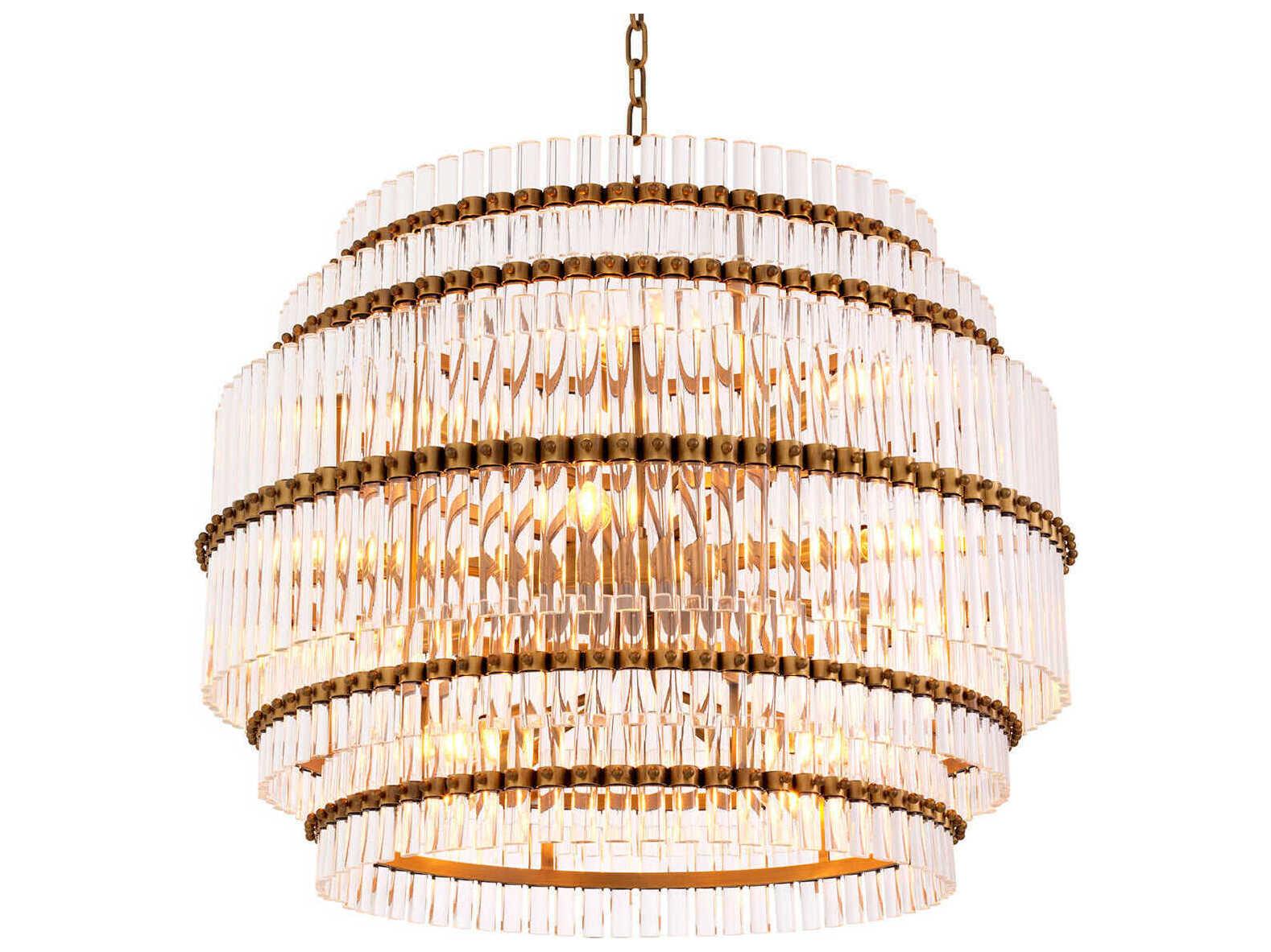 Eichholtz Scottsdale Antique Brass Chandelier