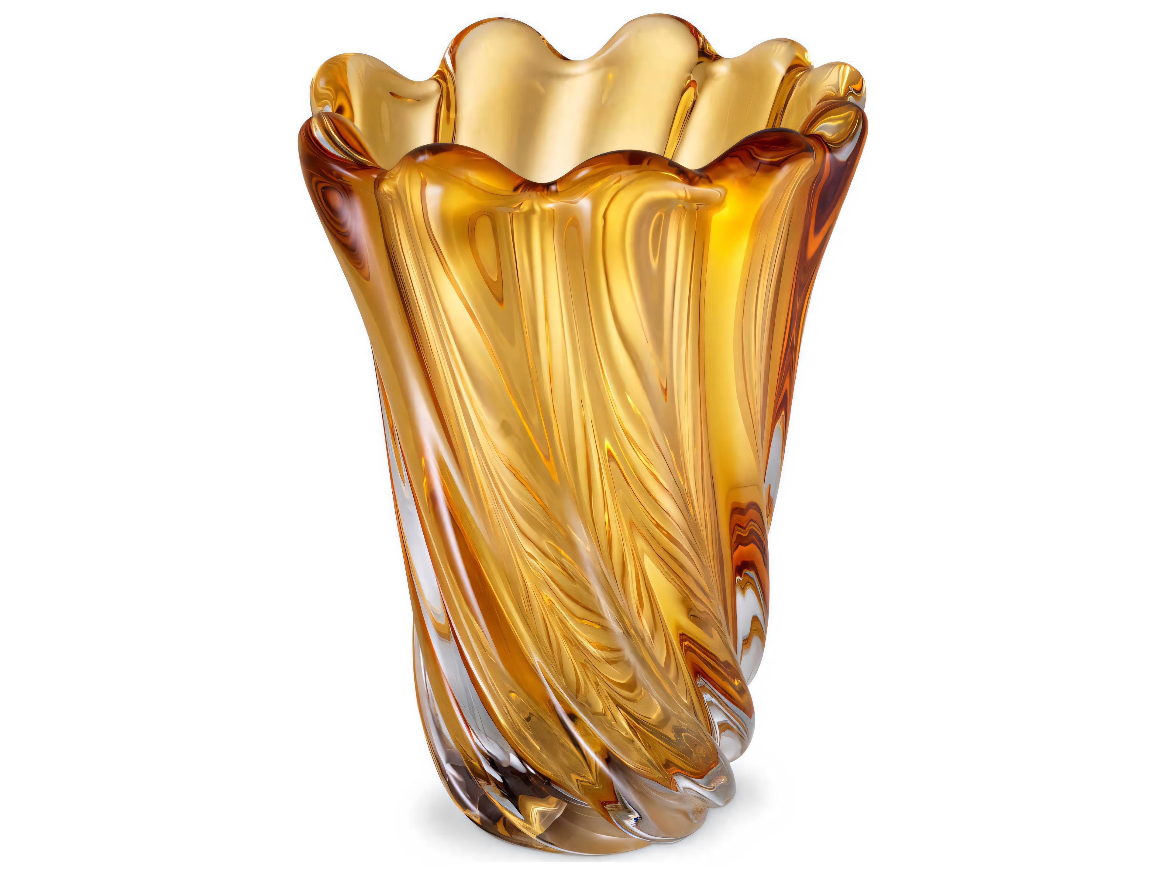 Eichholtz Contessa L Yellow Vase