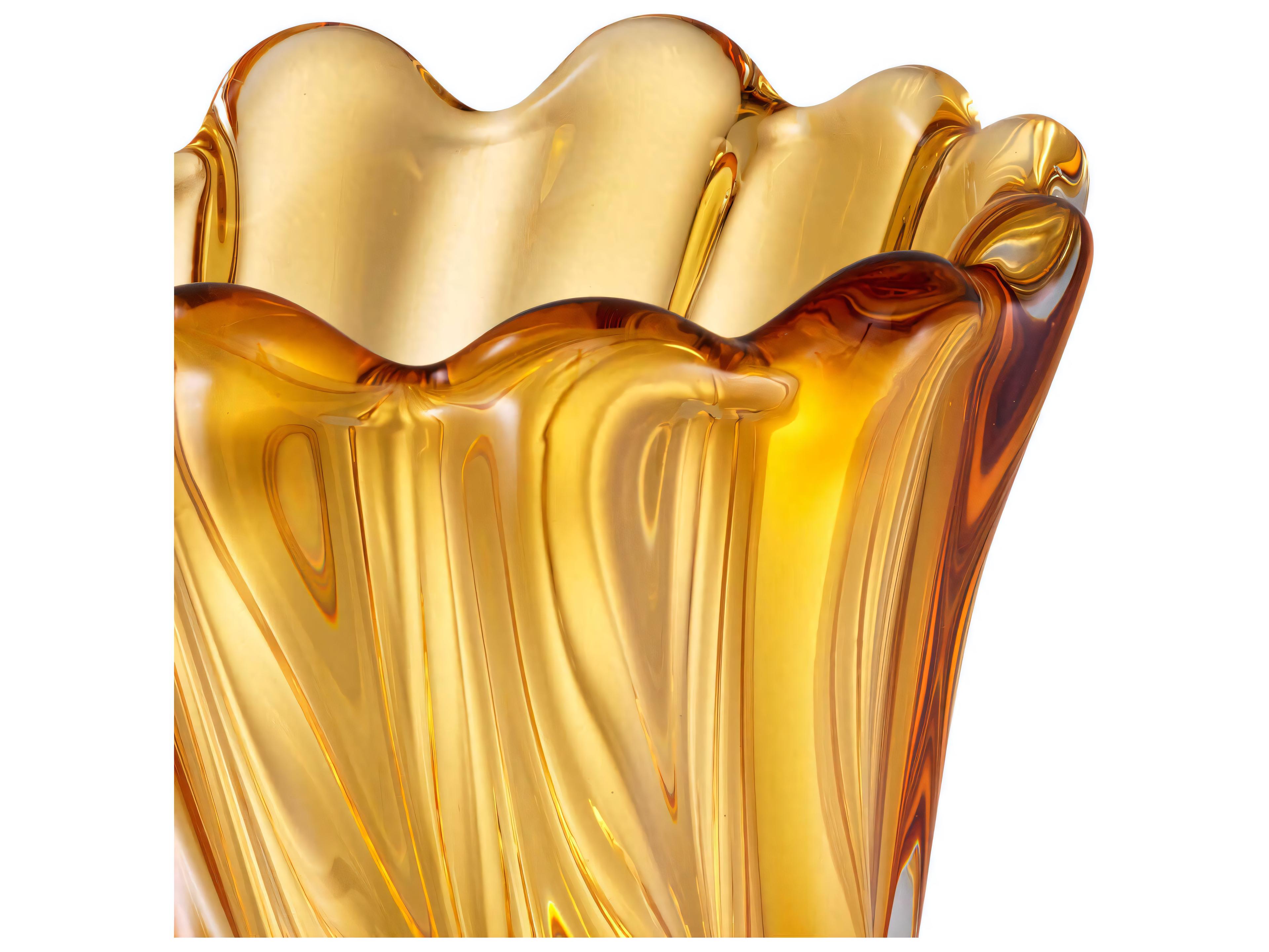 Eichholtz Contessa L Yellow Vase