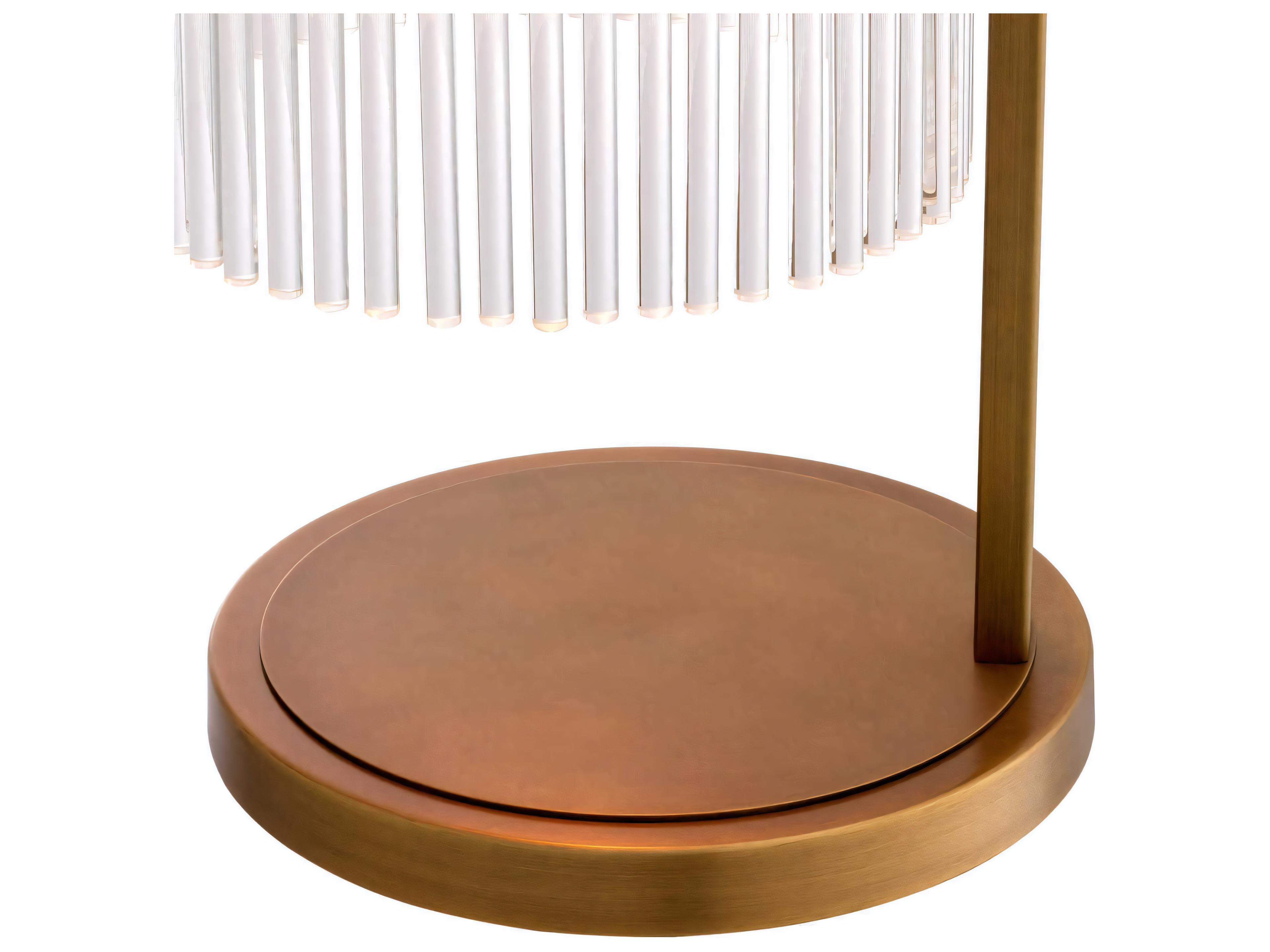 Eichholtz Carnero Antique Brass Table Lamp